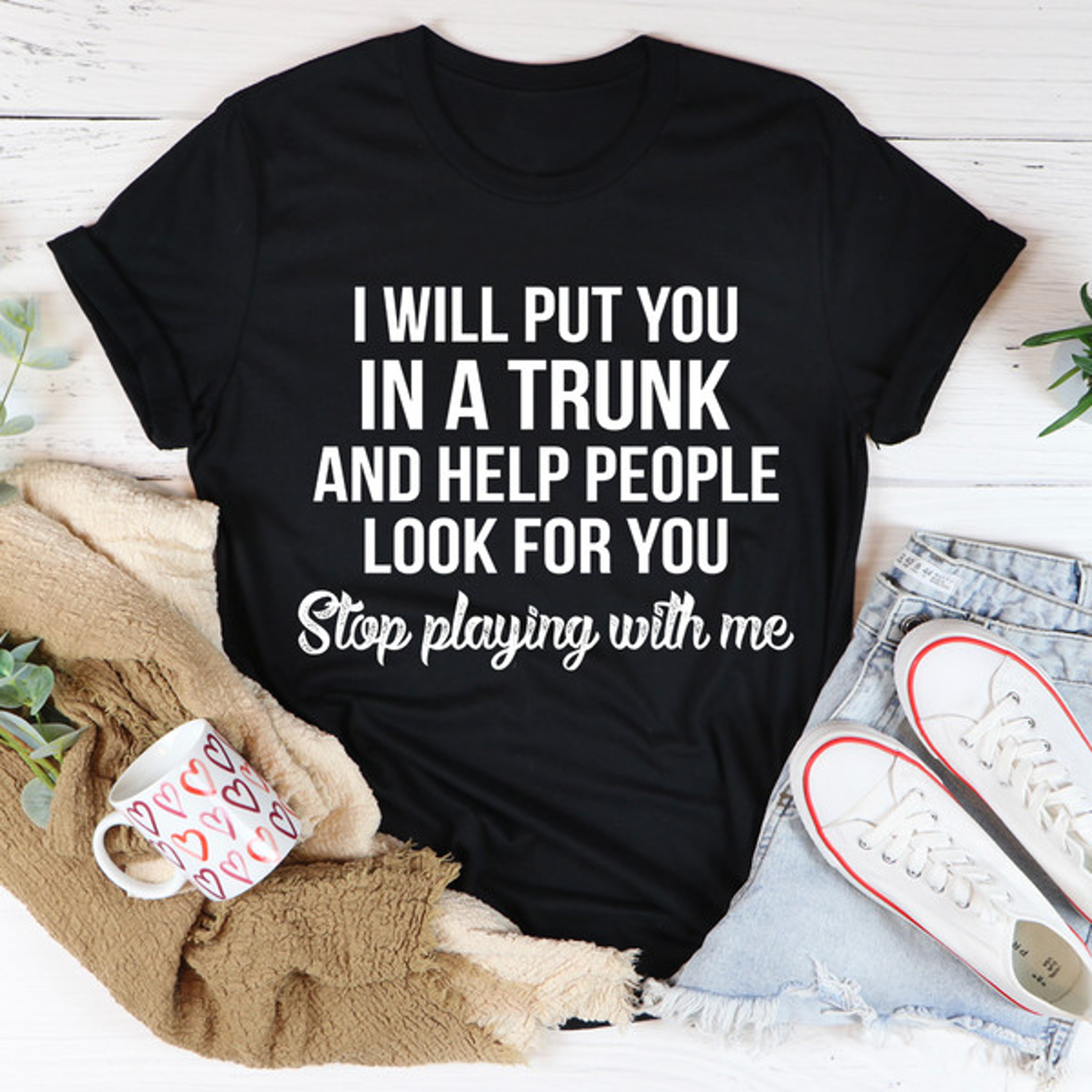 Stop Playing With Me Tee – view 3