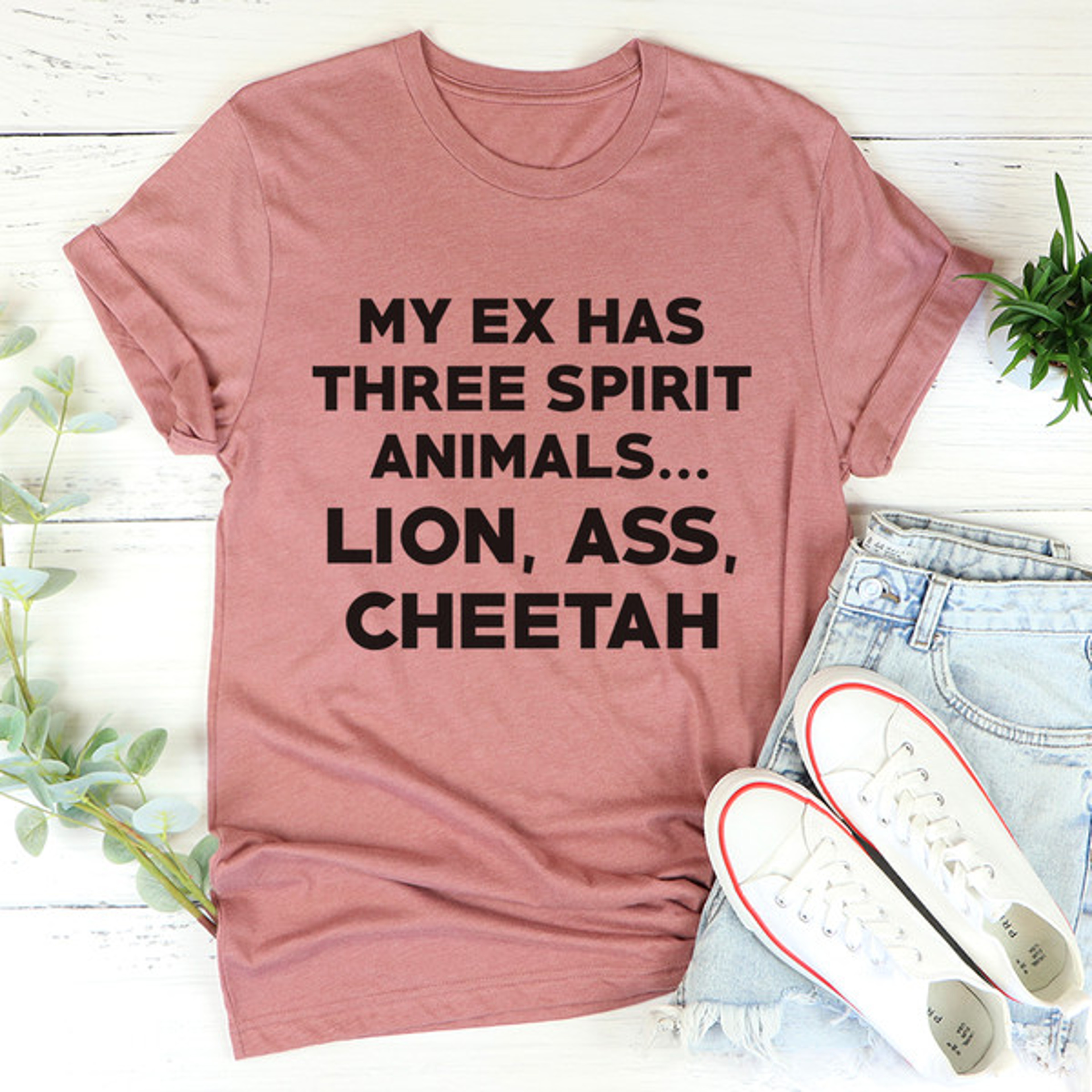 My Ex Has Three Spirit Animals Tee – view 3