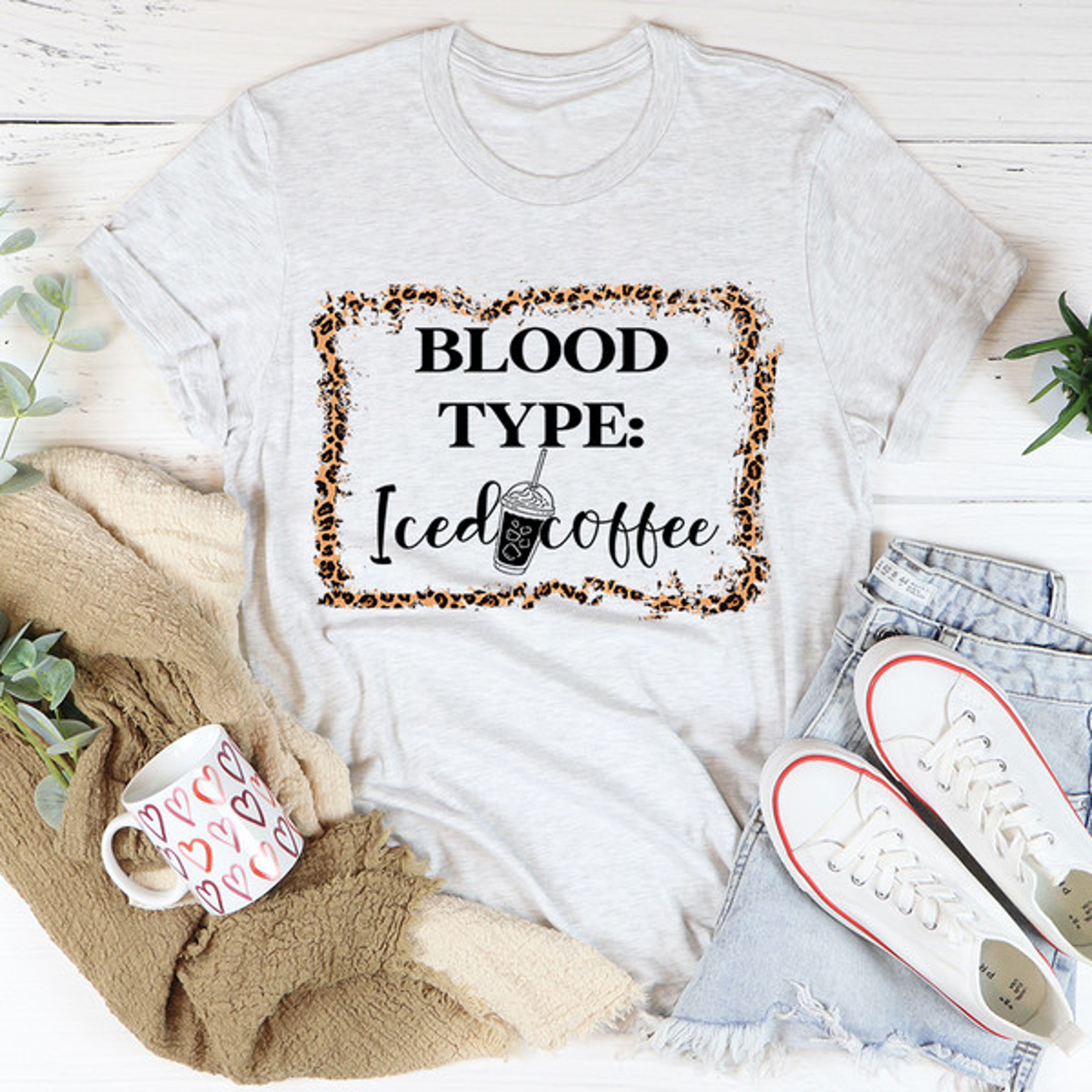 Blood Type Iced Coffee Tee – view 1