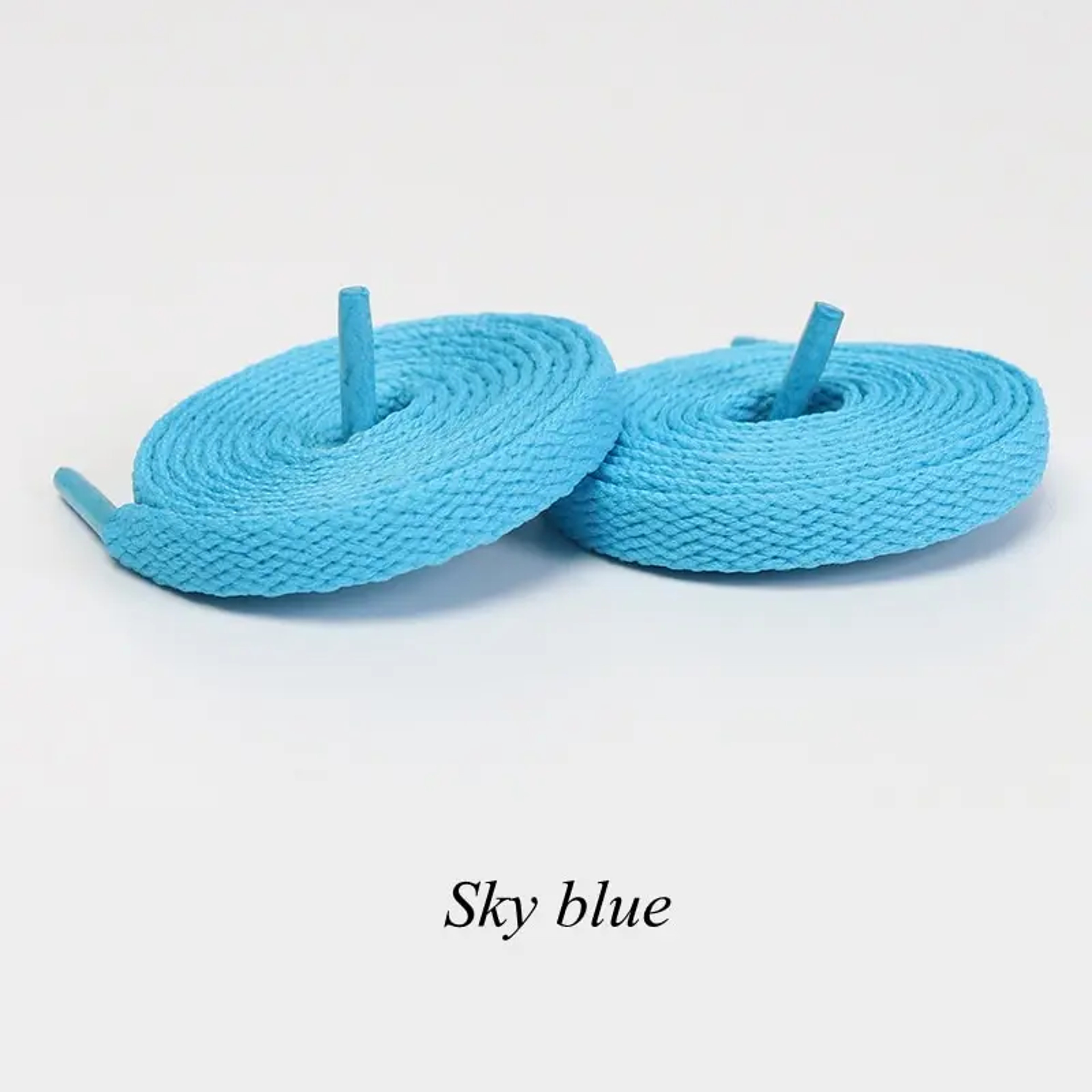 Solid Color Classic Flat Shoelaces For Shoes Sports Casual Unisex Shoe Strings 10