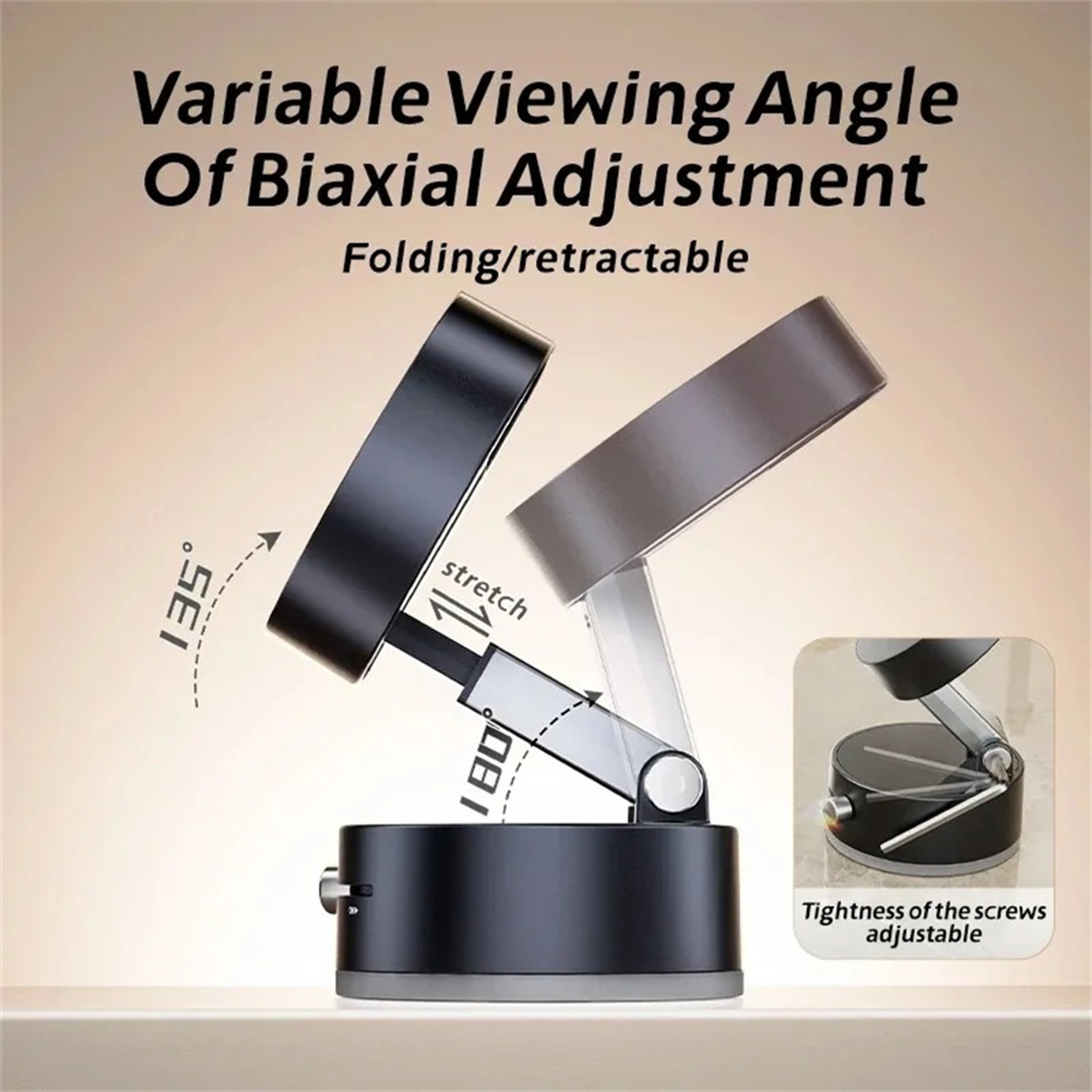 Universal Foldable Magnetic Phone Stand With Suction Cup Holder For Smartphones Kitchen Lazy Stand 3