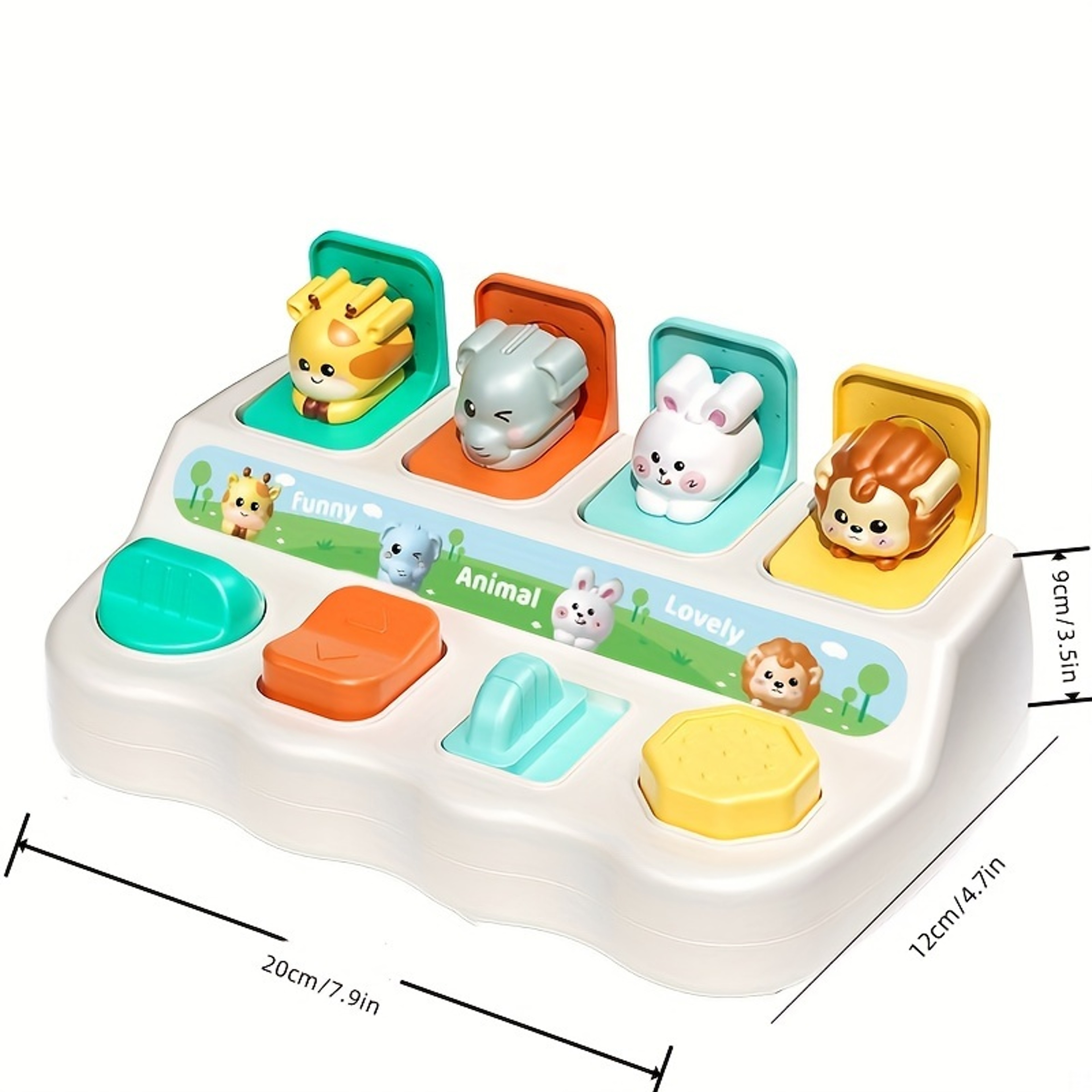 Montessori Pop Up Animal Toys And Learning Boxes Enhance Childs Logic And Motor Skills Ideal Birthd 5