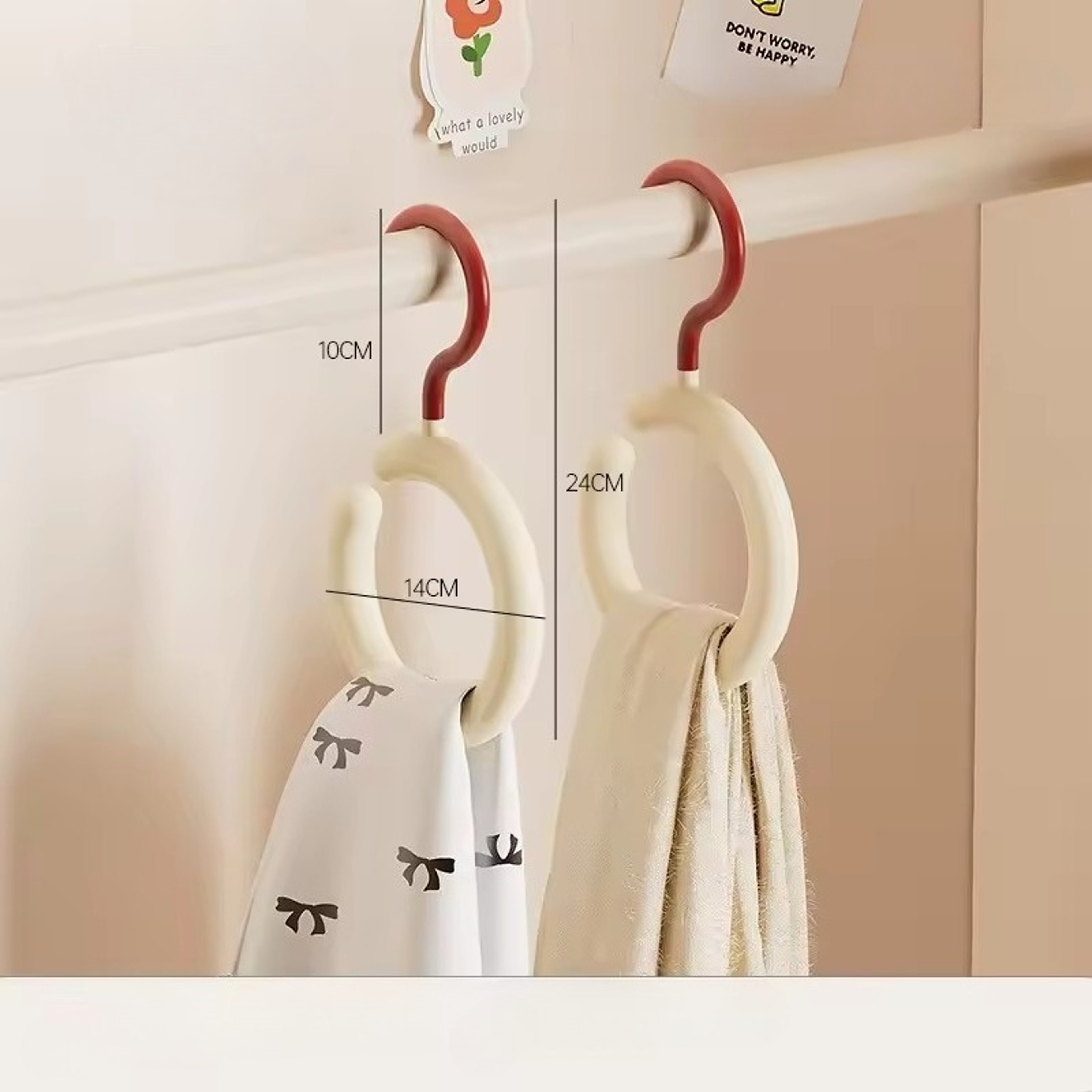 Luxury MultiFunction Hat Storage Clothes Hanger Invisible Plastic Coat Hanger For Home Use 8