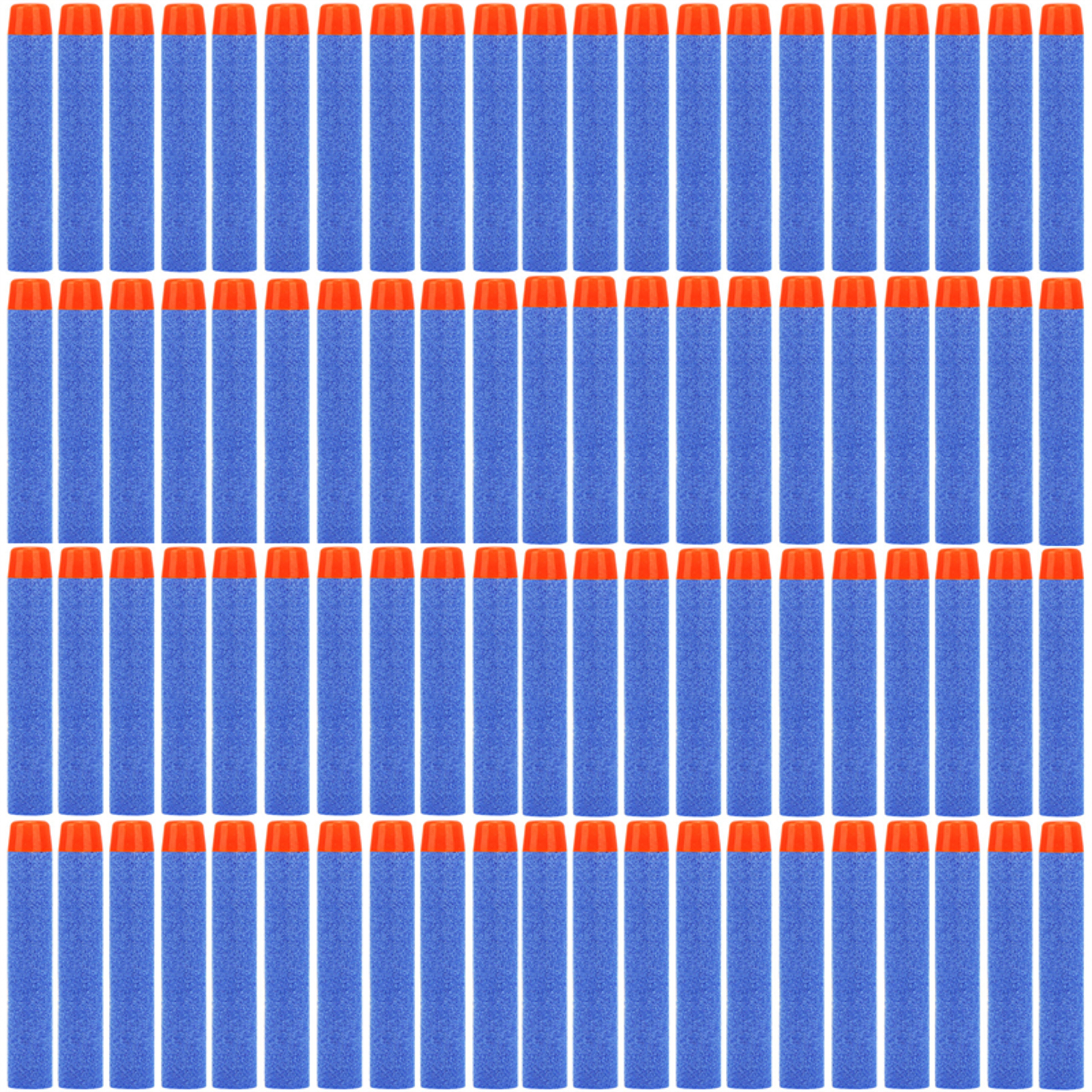 Blue Round Head Foam Refill Darts For Nerf NStrike Elite Blasters 0
