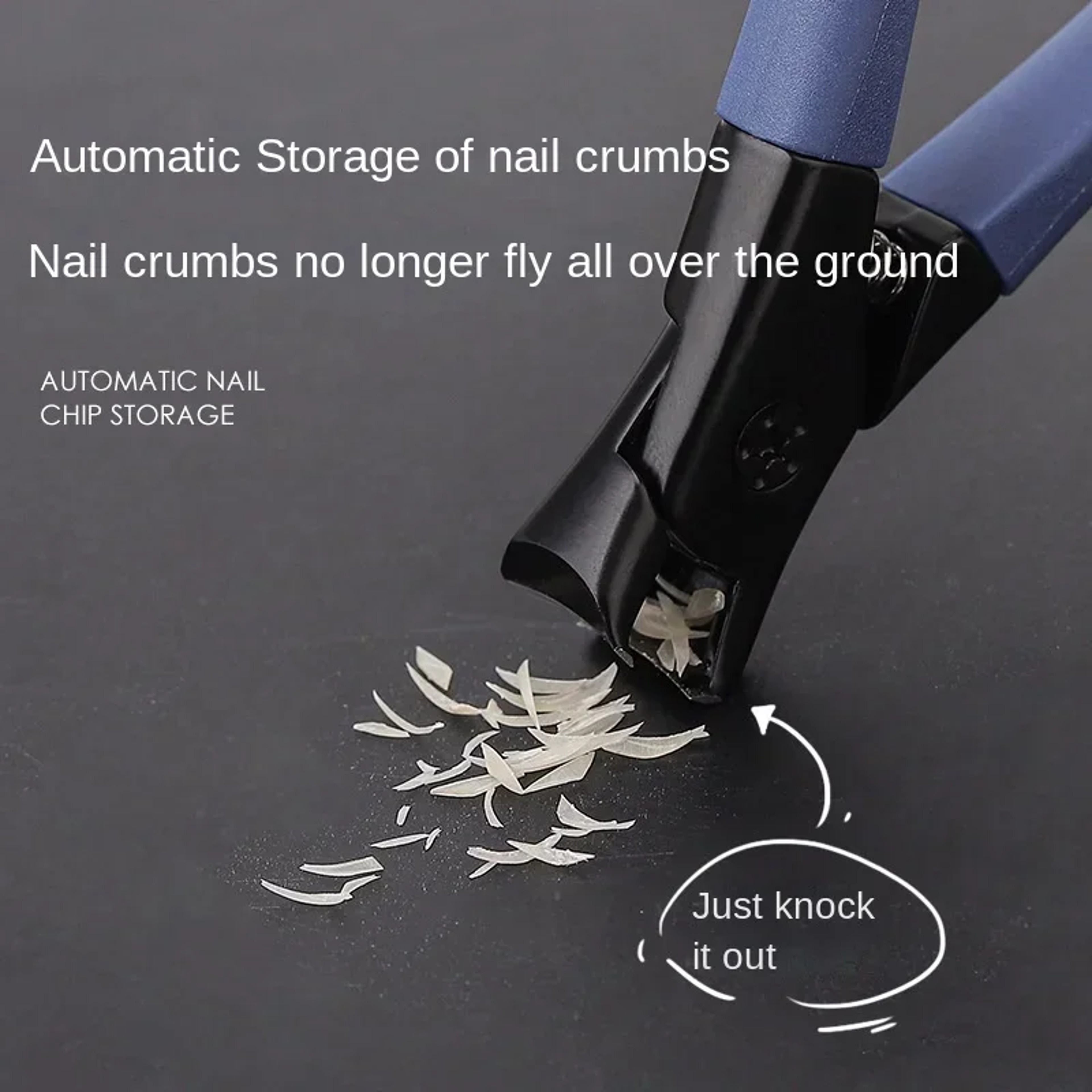 HeavyDuty AntiSplash Nail Clippers Premium Single Nail Trimmer For Thick Hard Nails Large Size For  2
