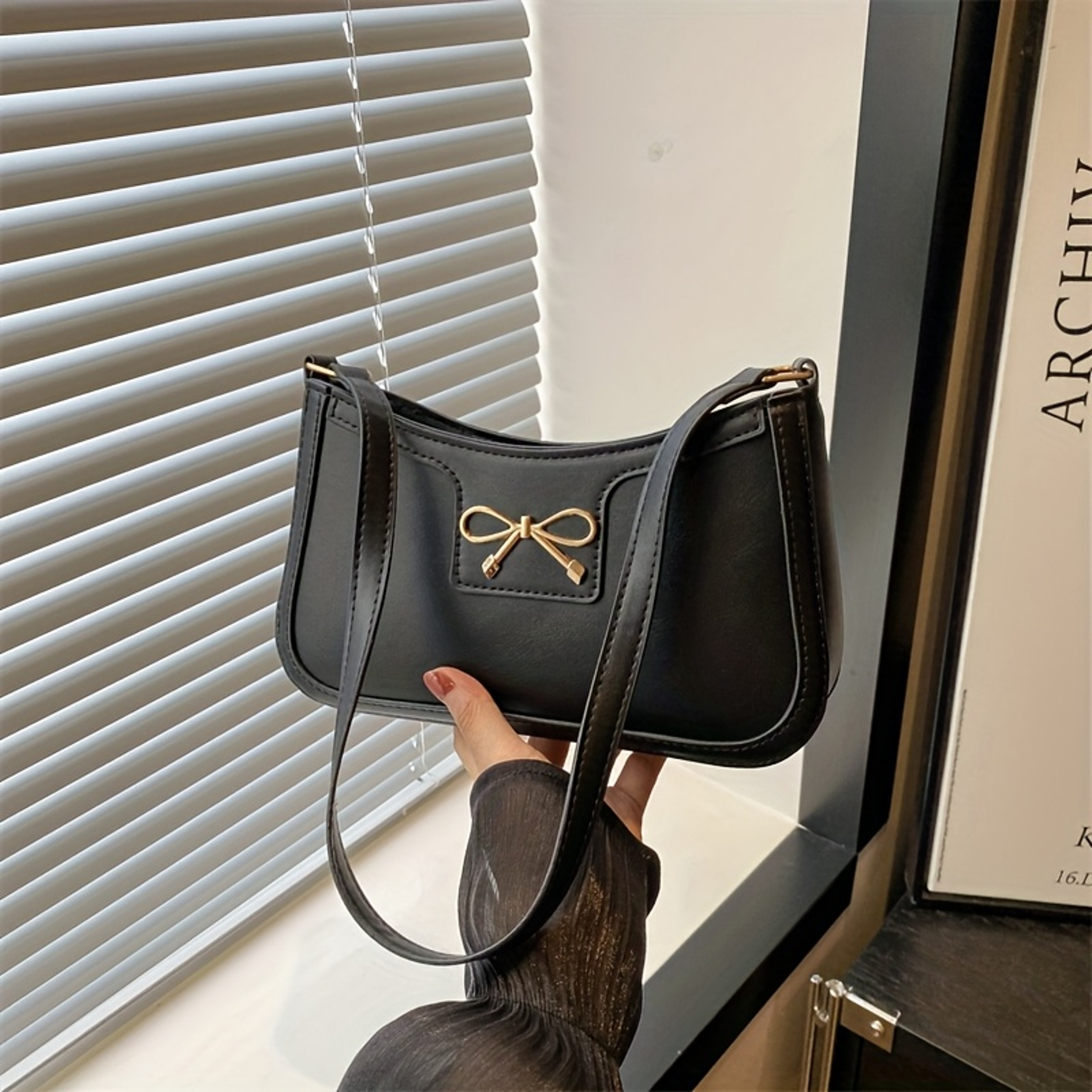 Luxury Small Purse For Women PU Leather Vintage Handbag 6