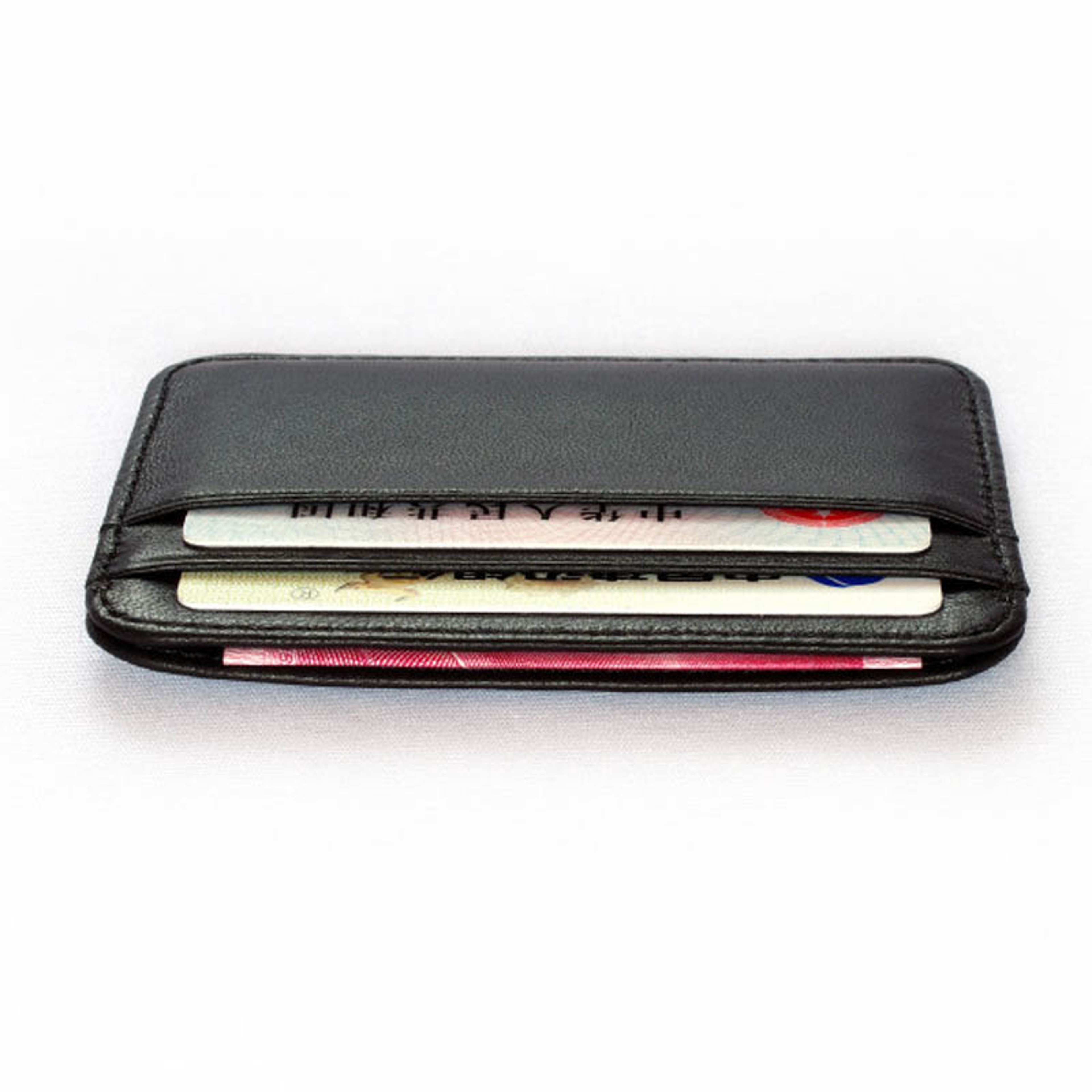 Slim Genuine Sheepskin Wallet for Men Minimalist Thin Card Holder Leather Wallet – view 3
