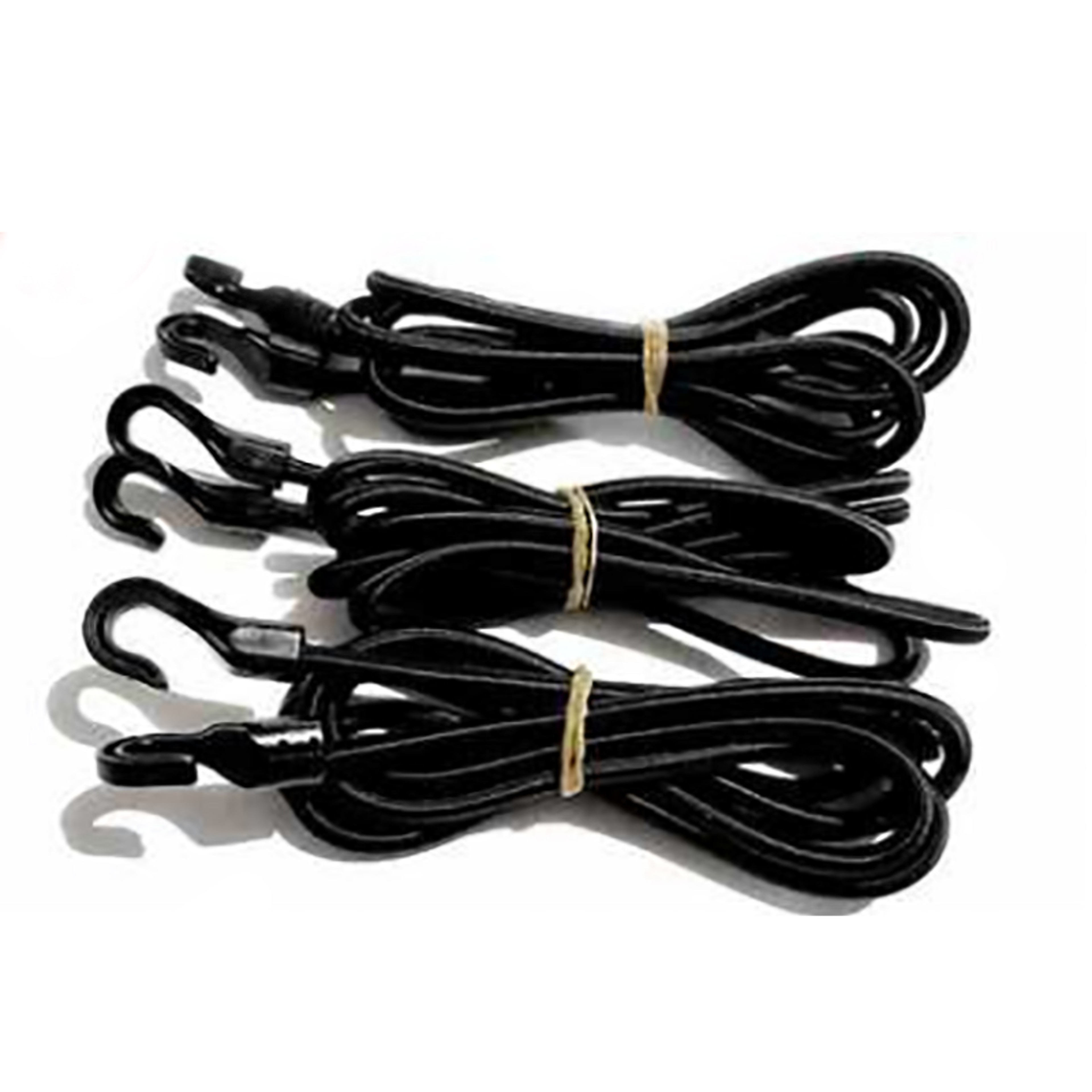 Heavy Duty Elastic Bungee Cord With Plastic Hooks Versatile Tie 0