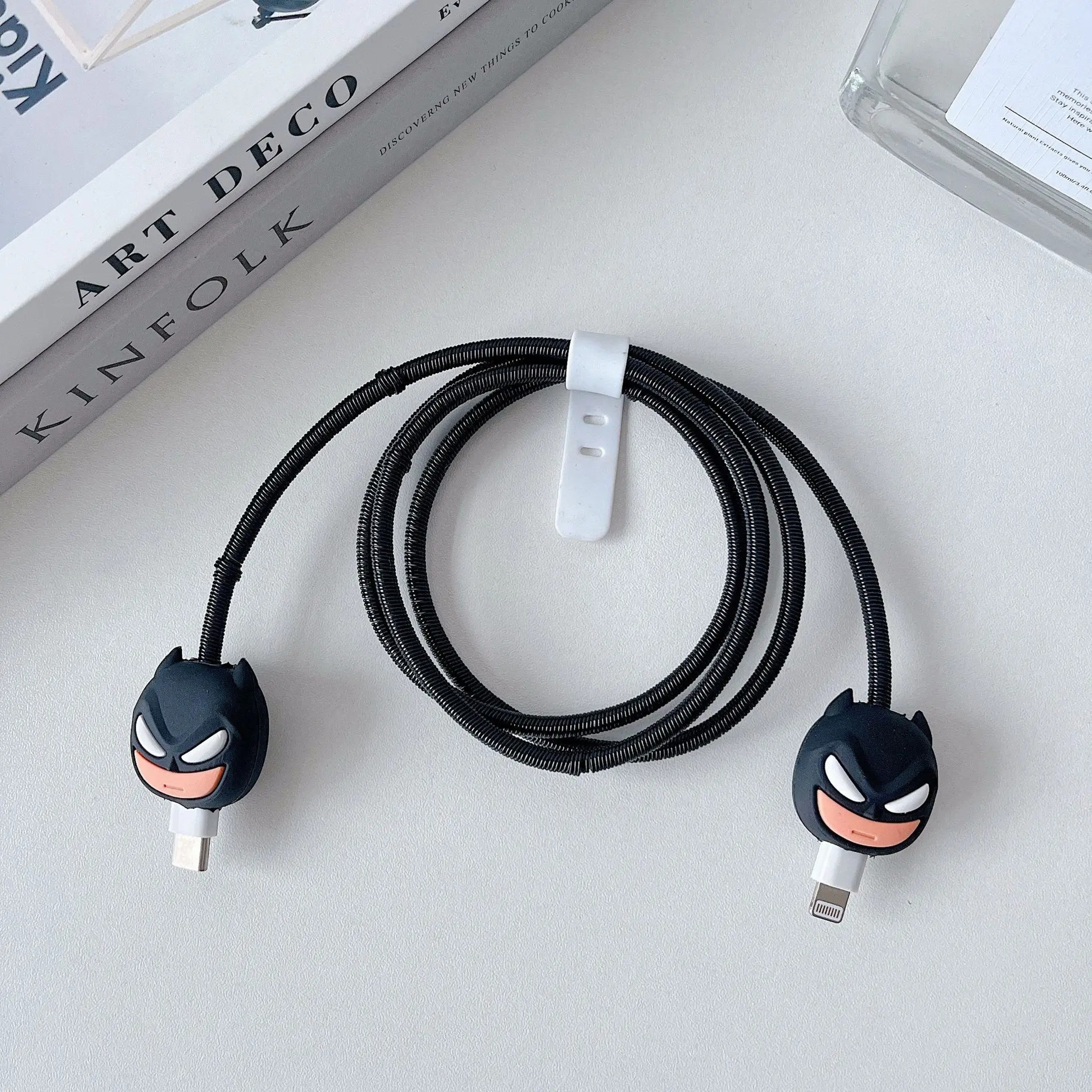 Cartoon Charger Cable Protector For IPhone Charger Protection Stitch Data Line Winder 7
