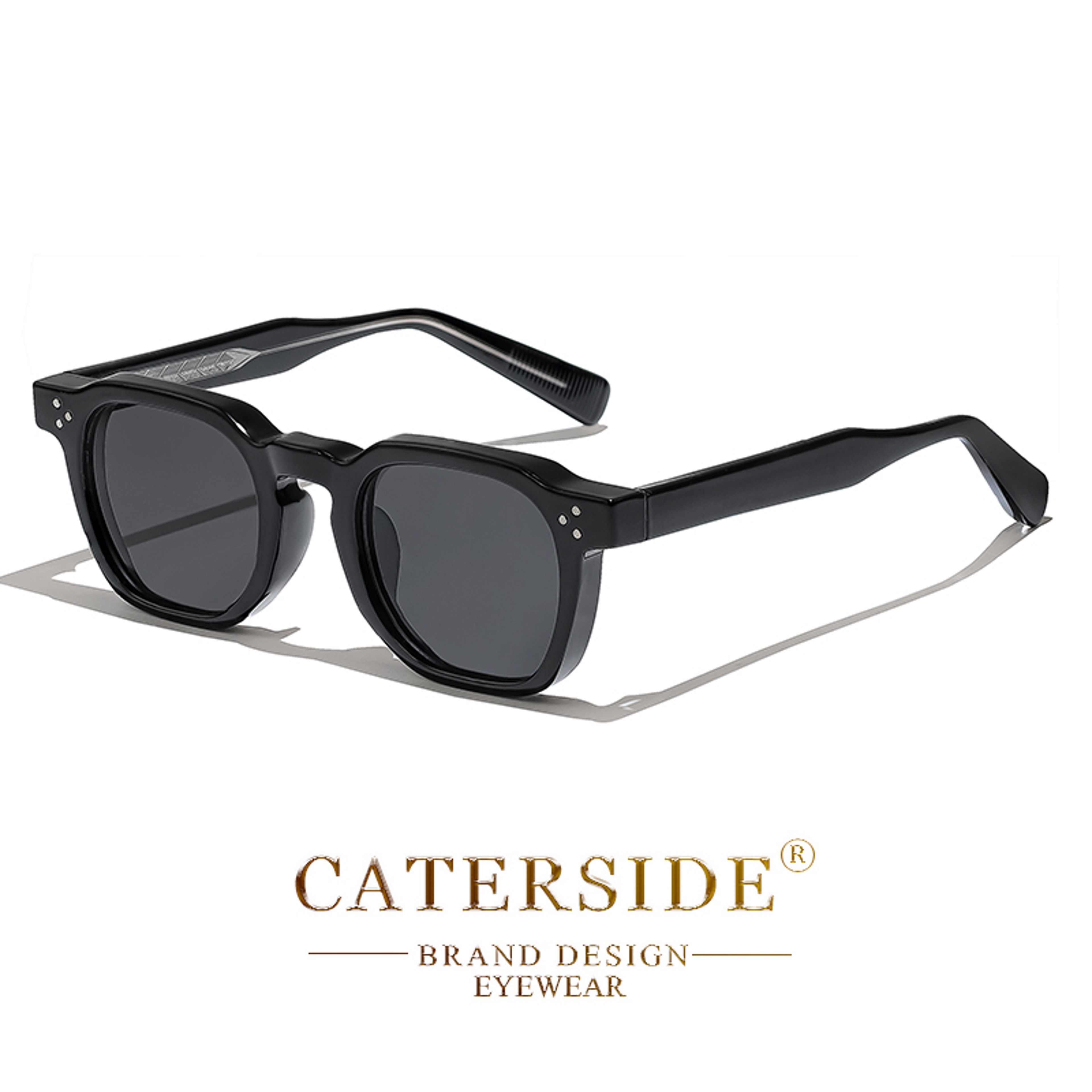 Retro Punk Square Sunglasses For Men  Women Personalized Small Frame Sun Glasses Travel Party  Busi 3