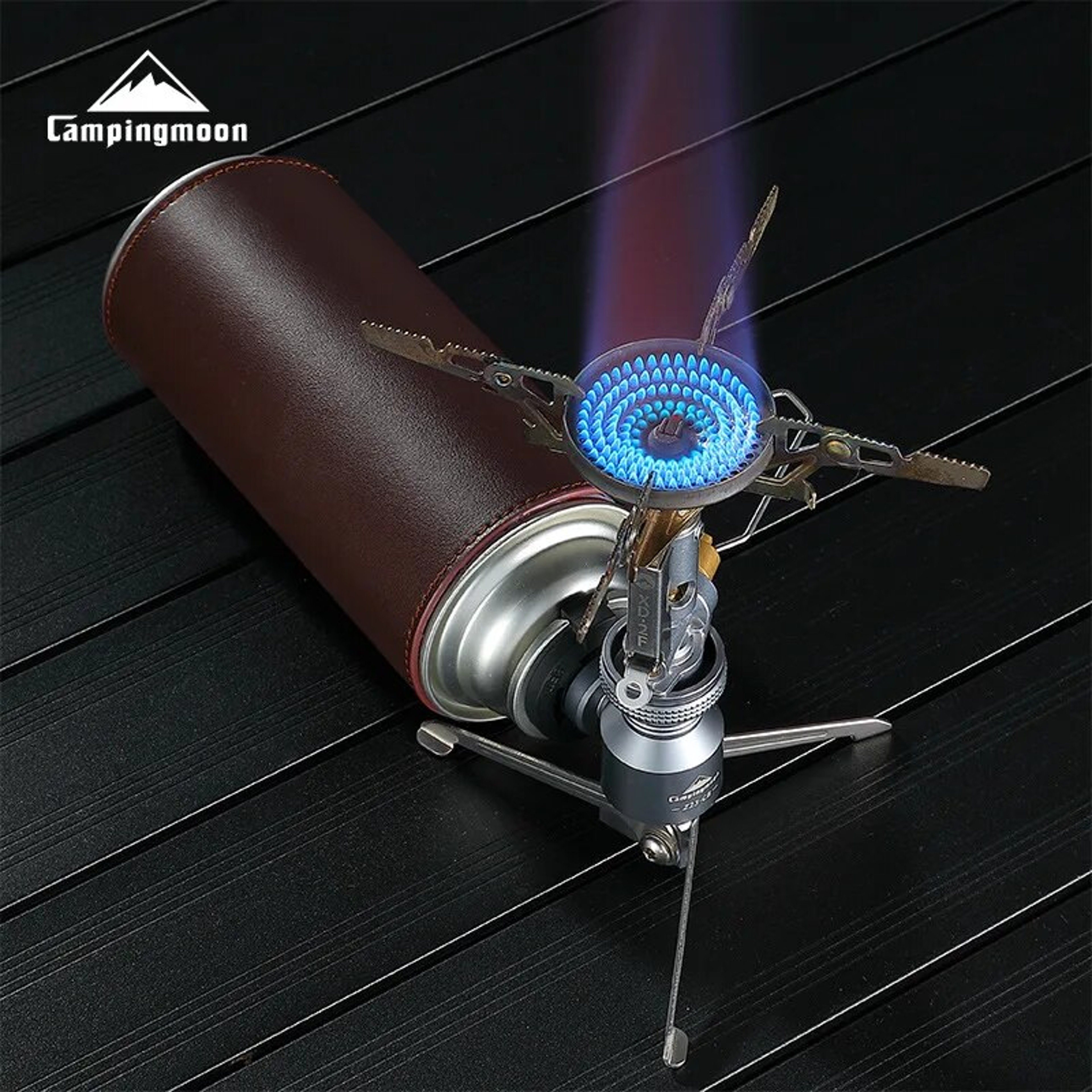 Portable High Power Gas Stove For Outdoor Hiking Windproof  Voltage Stabilized Cooker 2