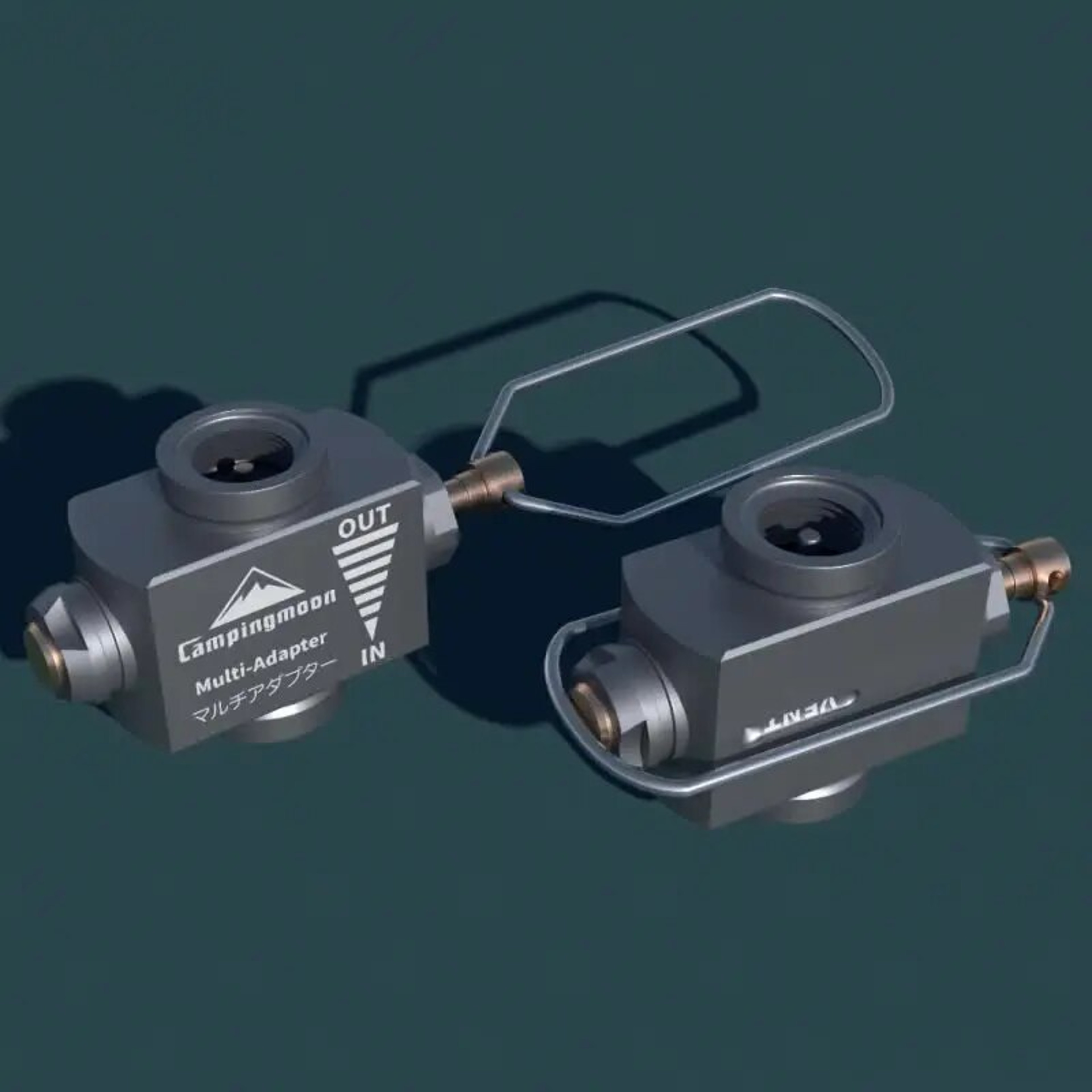 Camping Gas Tank Refill Adapter With Pressure Relief Valve Outdoor Gas Adapter Connector 3