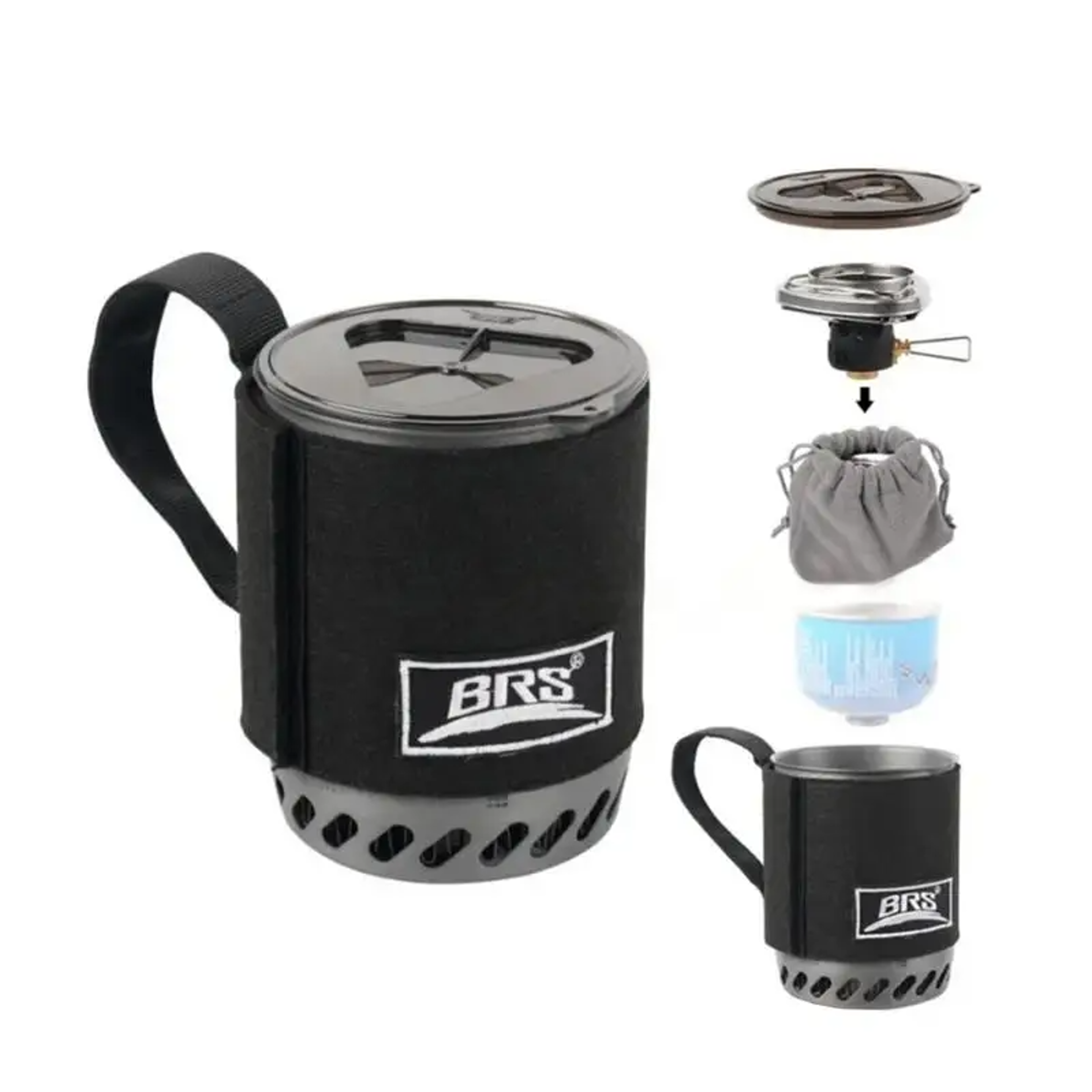 High Efficiency Camping Stove With Heat Exchanger Portable Backpacking Cooking System 4