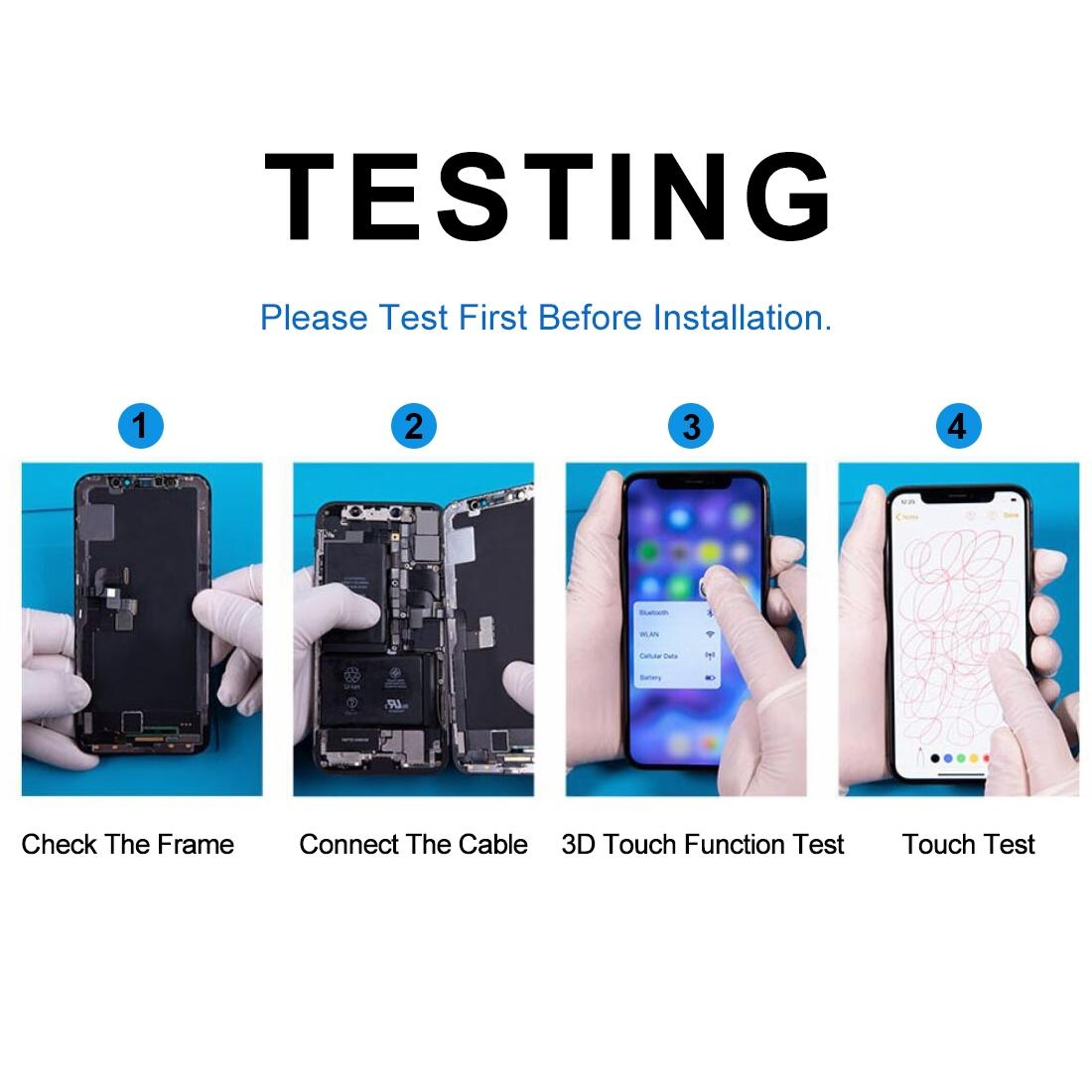 Max Screen Replacement HD Incell LCD Digitizer Assembly 8