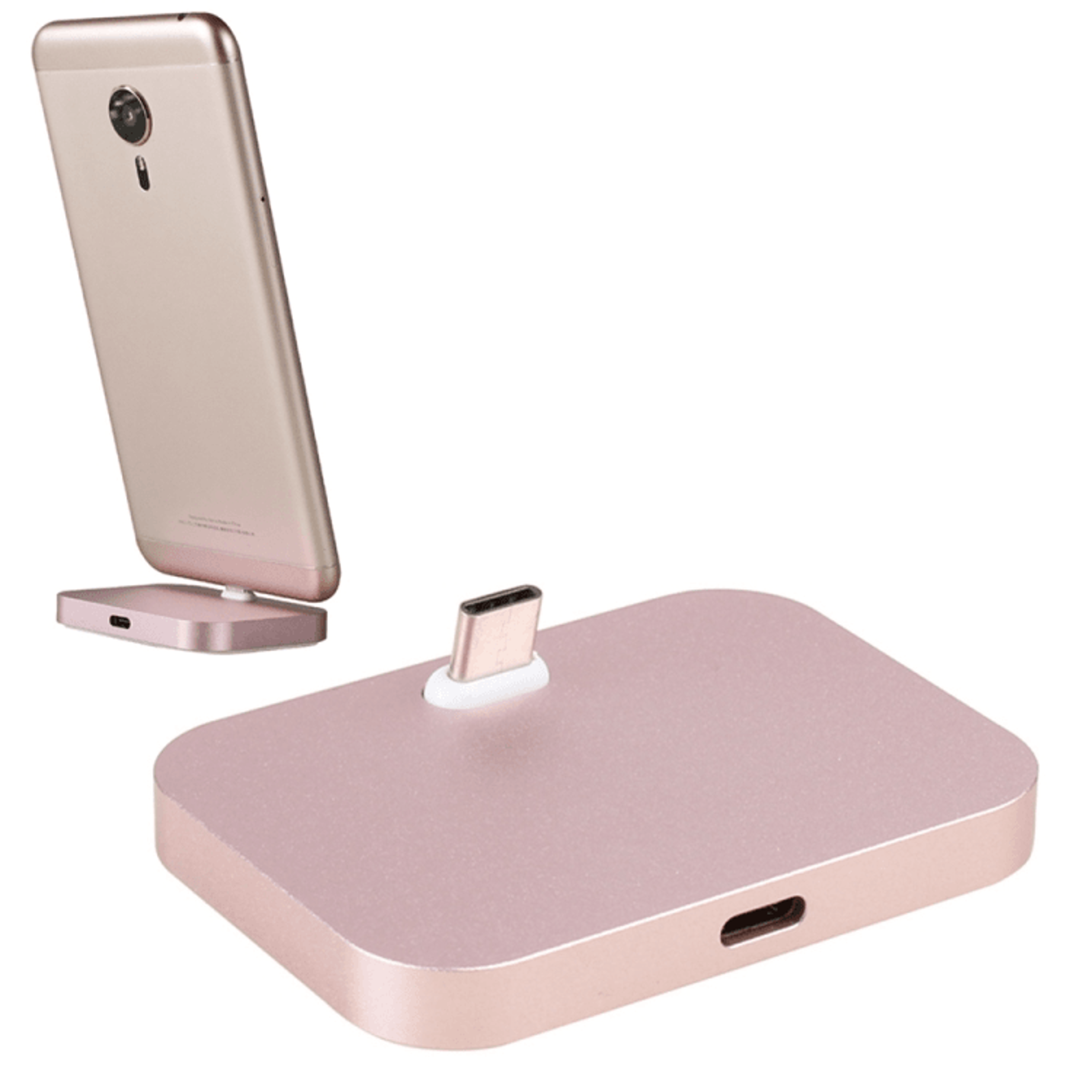 Aluminum USBC Desktop Charging Dock Stand Fast Charge Station For Smartphones 6