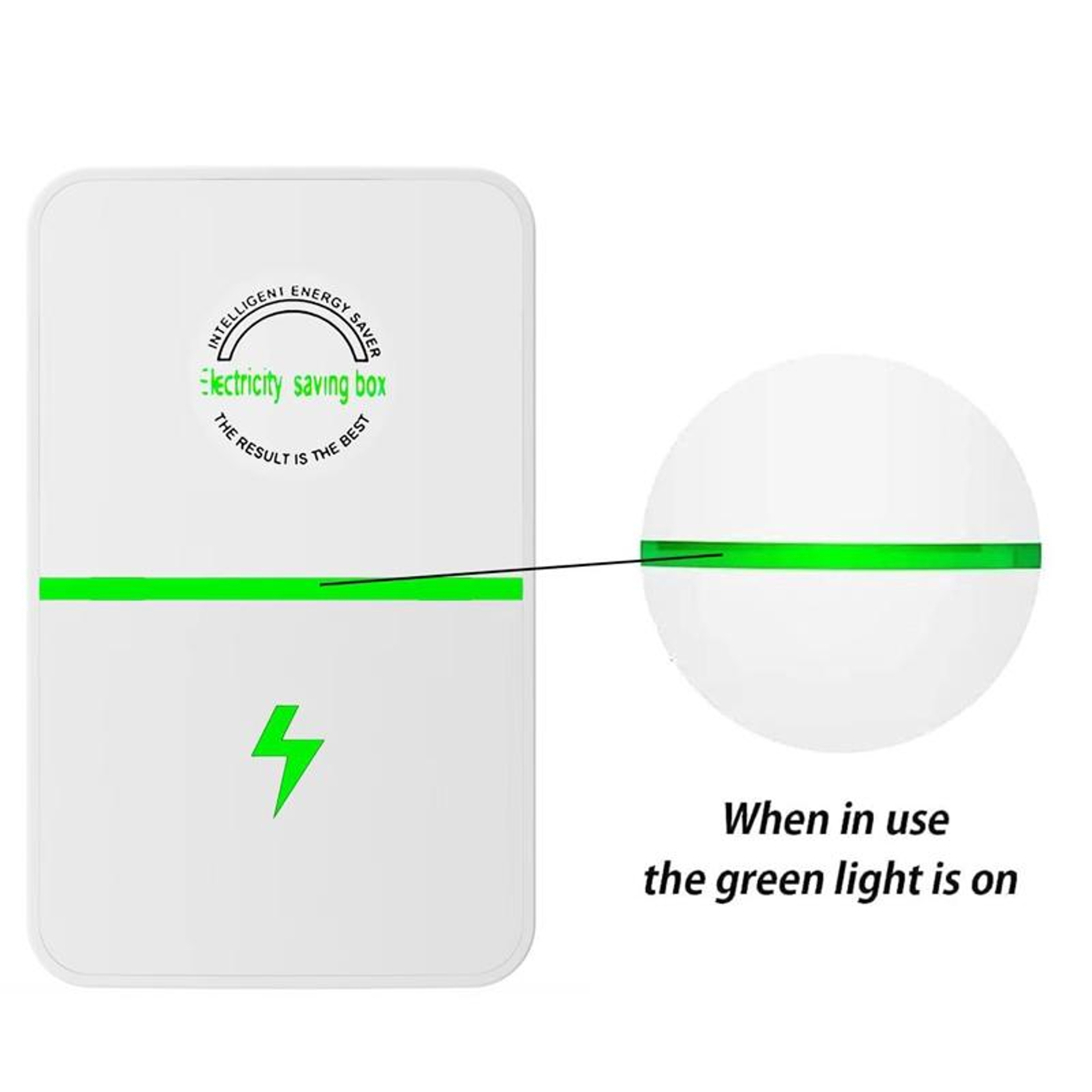 Smart Plugin Electric Energy Saver Voltage Stabilizer For Home Power Protection 4