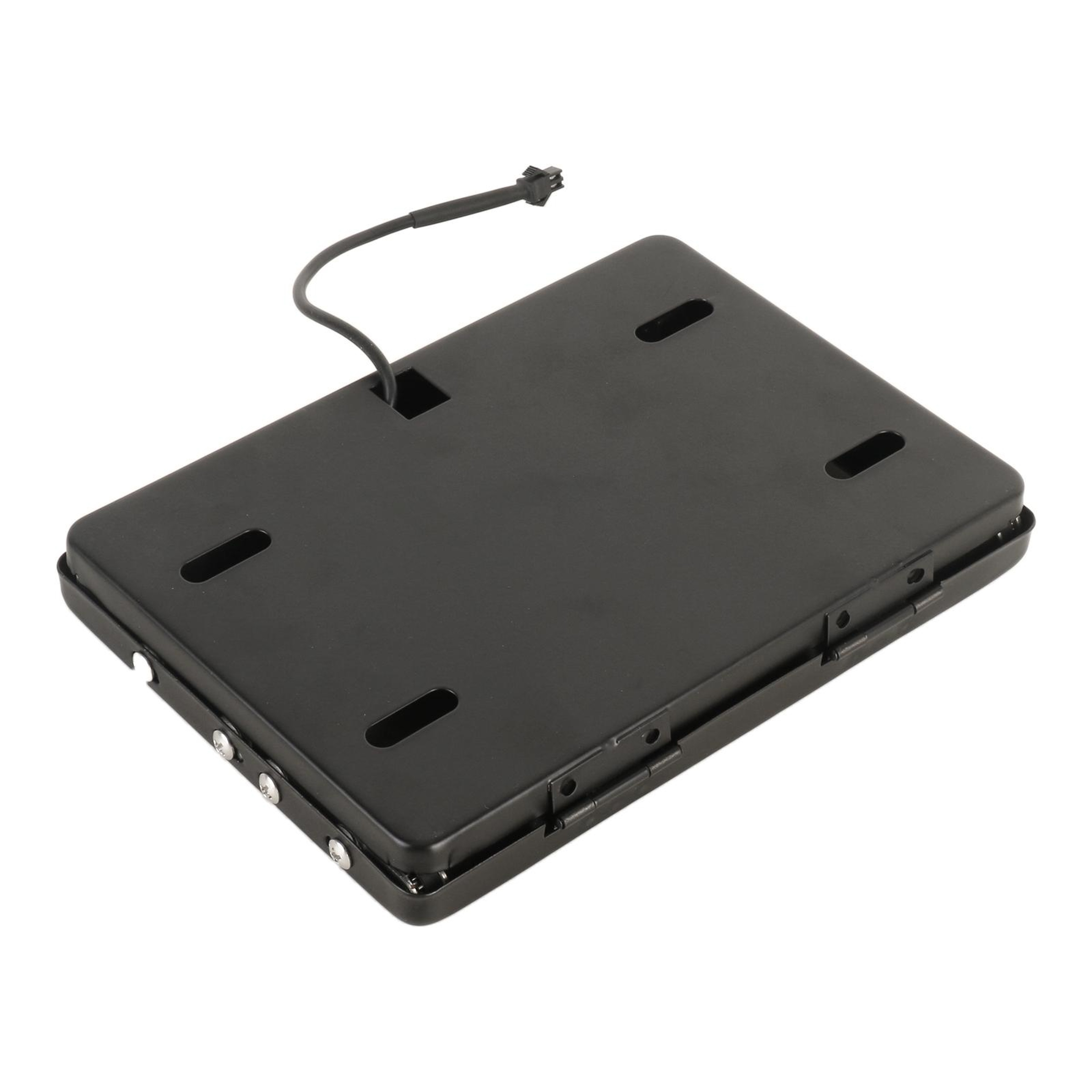 Remote Control Motorcycle License Plate Cover Hidden Plate Shutter Frame – view 4