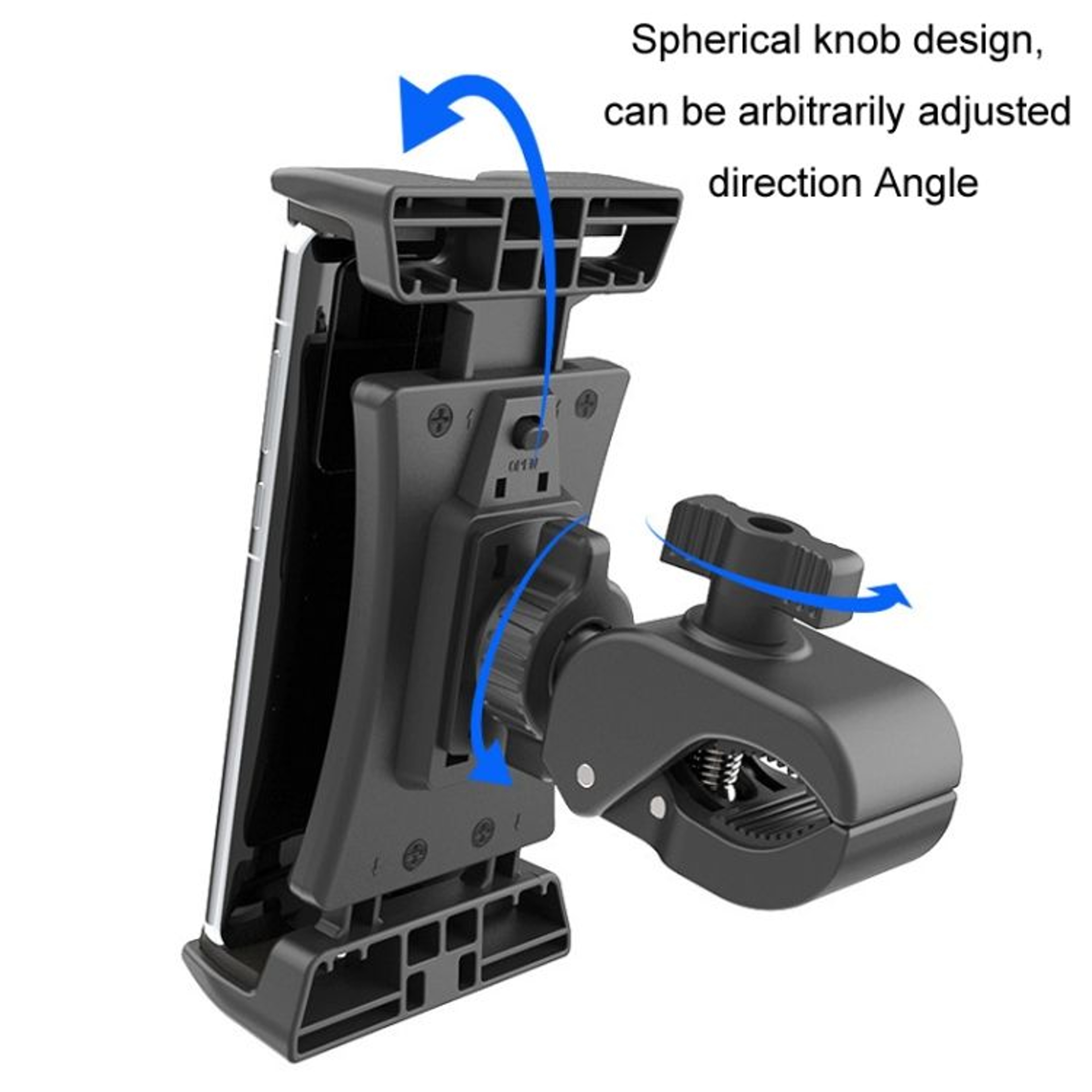 Adjustable Bicycle Phone Holder  Tablet Mount For Handlebars 1
