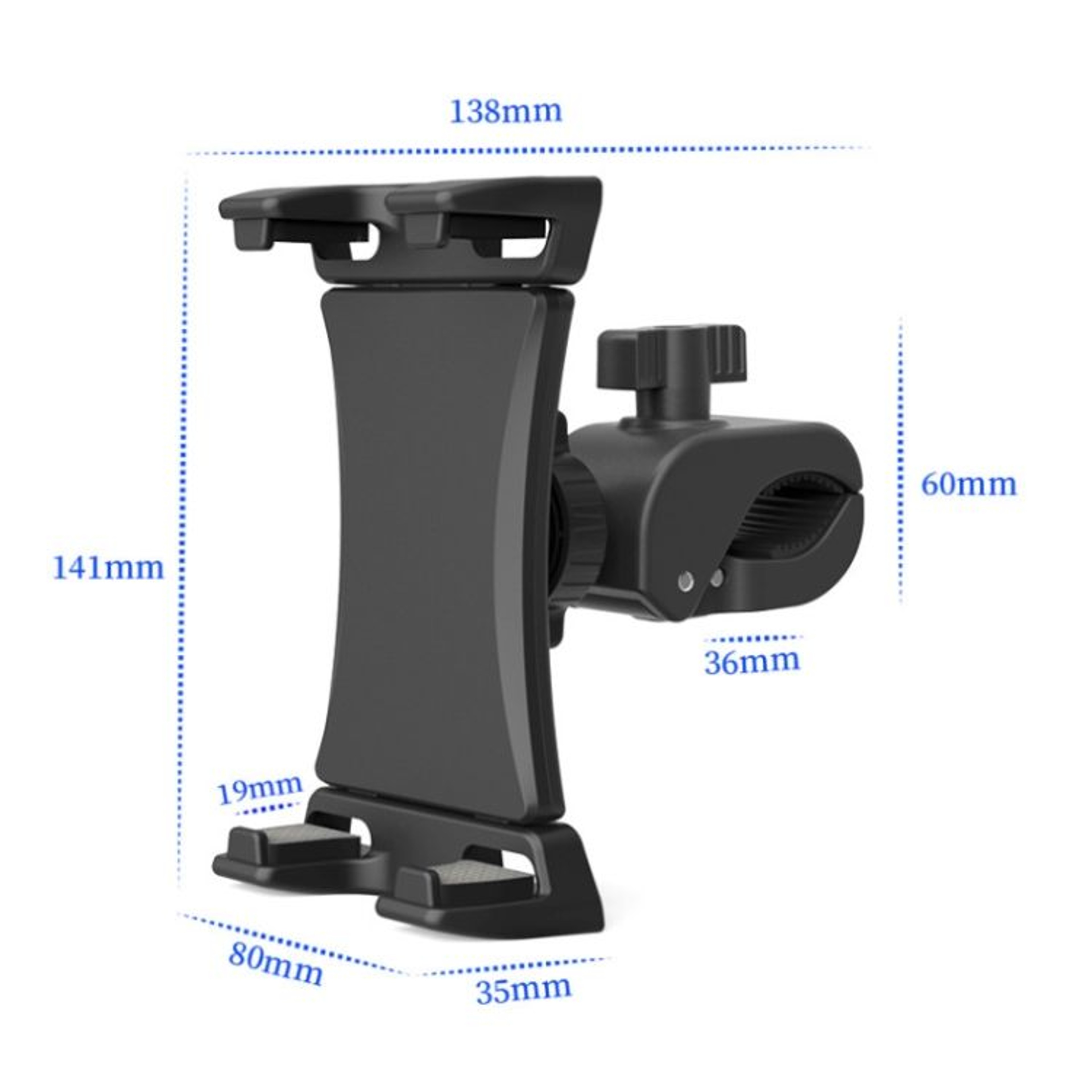 Adjustable Bicycle Phone Holder  Tablet Mount For Handlebars 2