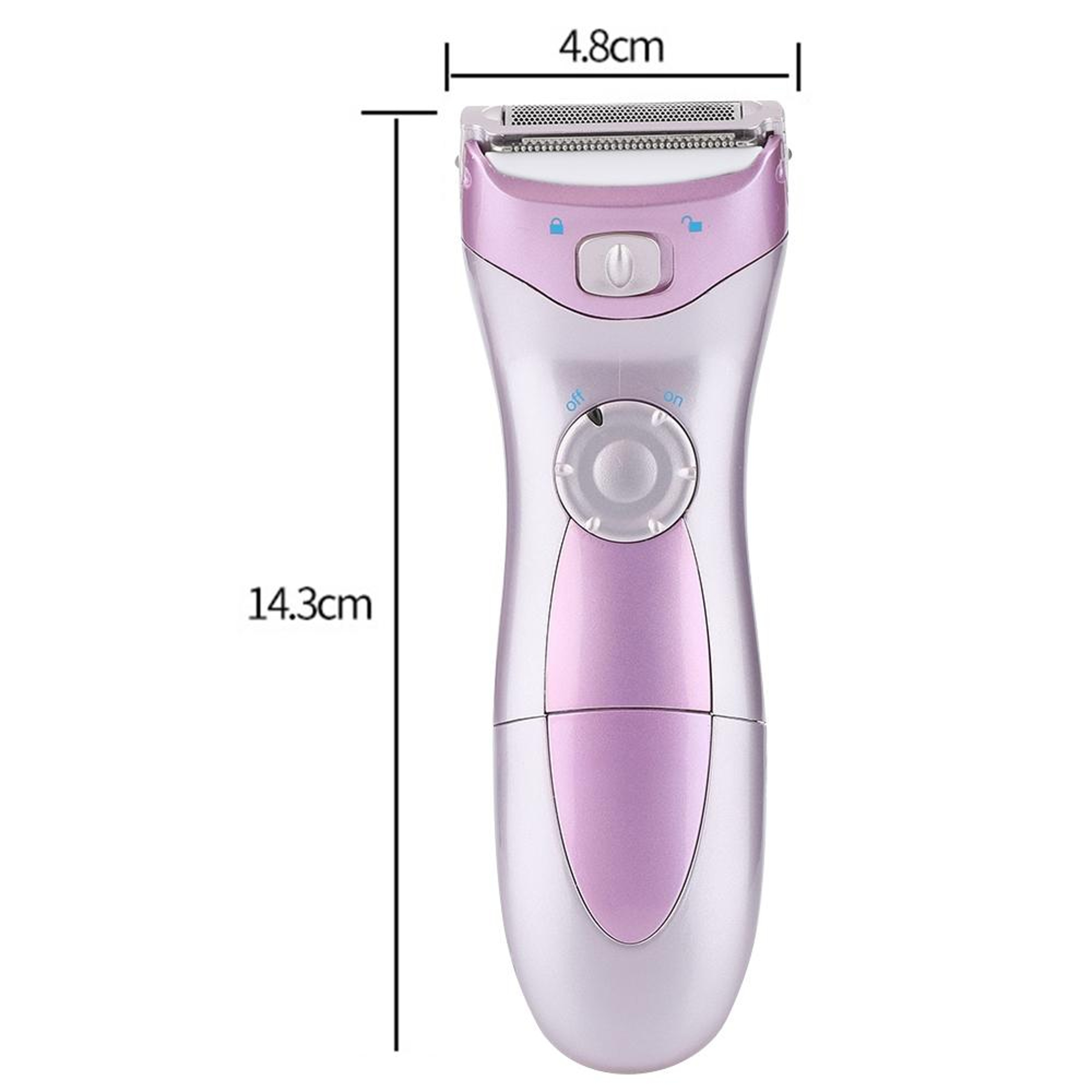 Electric Hair Remover For Women Portable Body Shaver Painless Grooming Tool 6