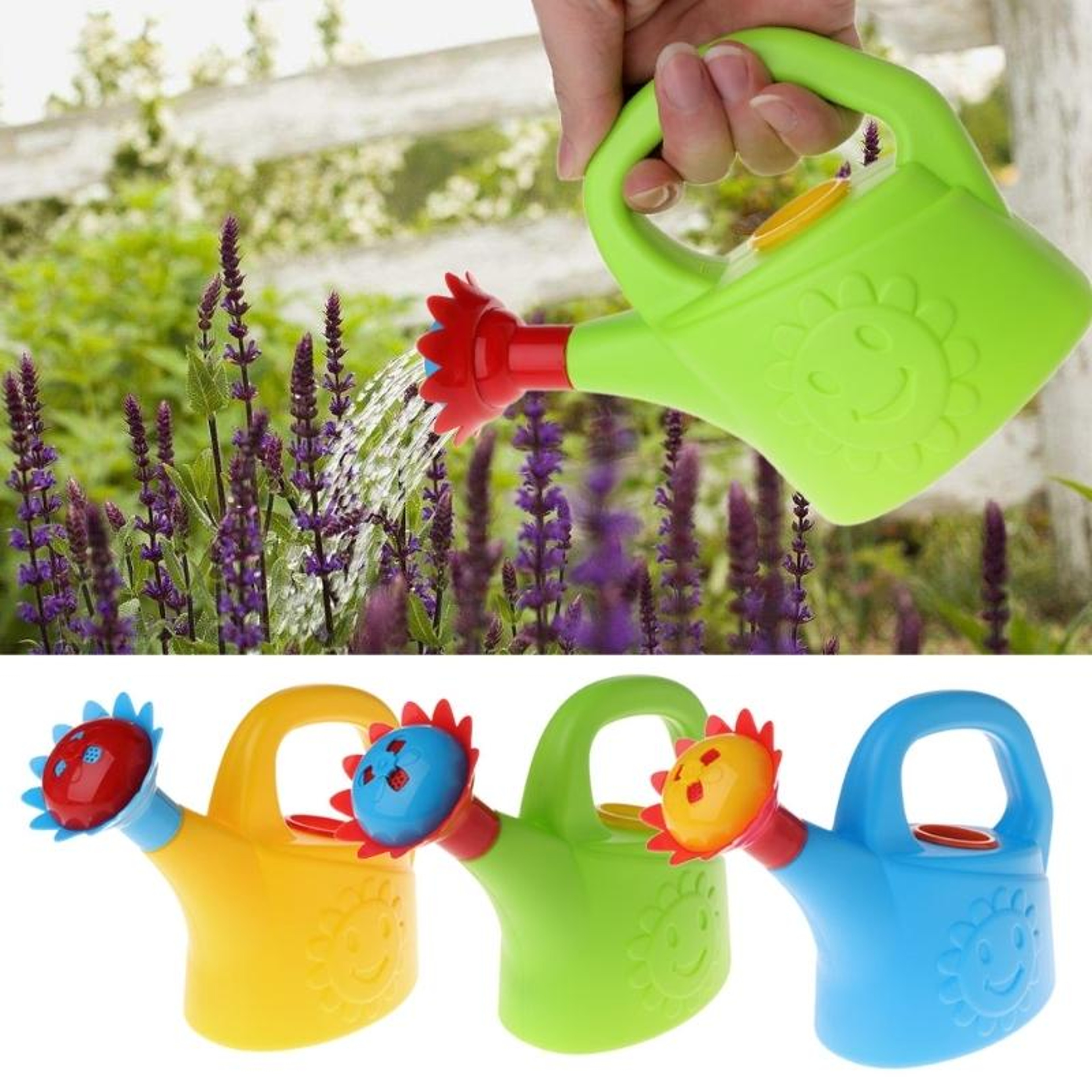 Kids Beach Watering Can Toy Set for Sand and Water Play Outdoor Fun – view 1