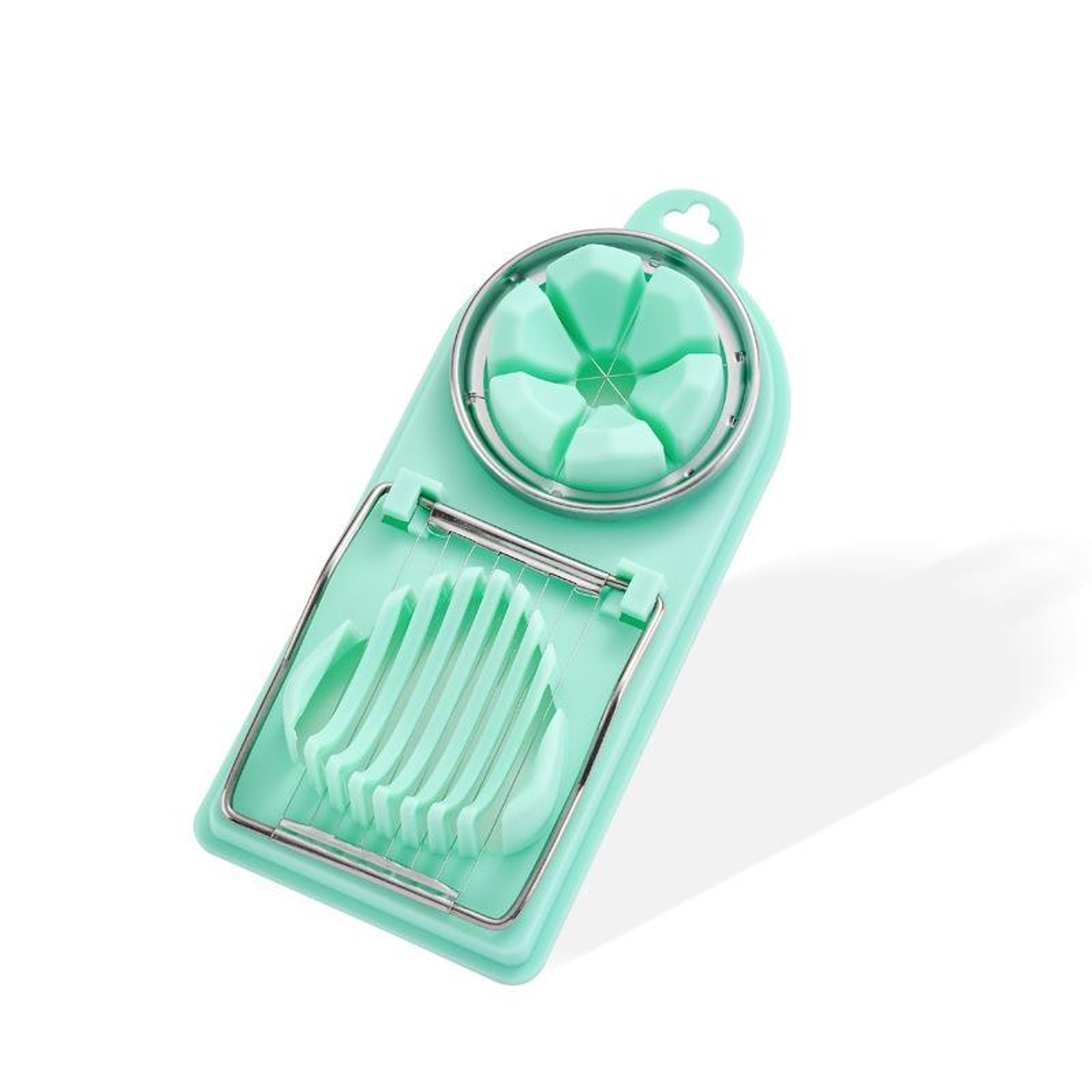 Egg Slicer And Egg Cutter Set For HardBoiled Eggs And Soft Fruits 8