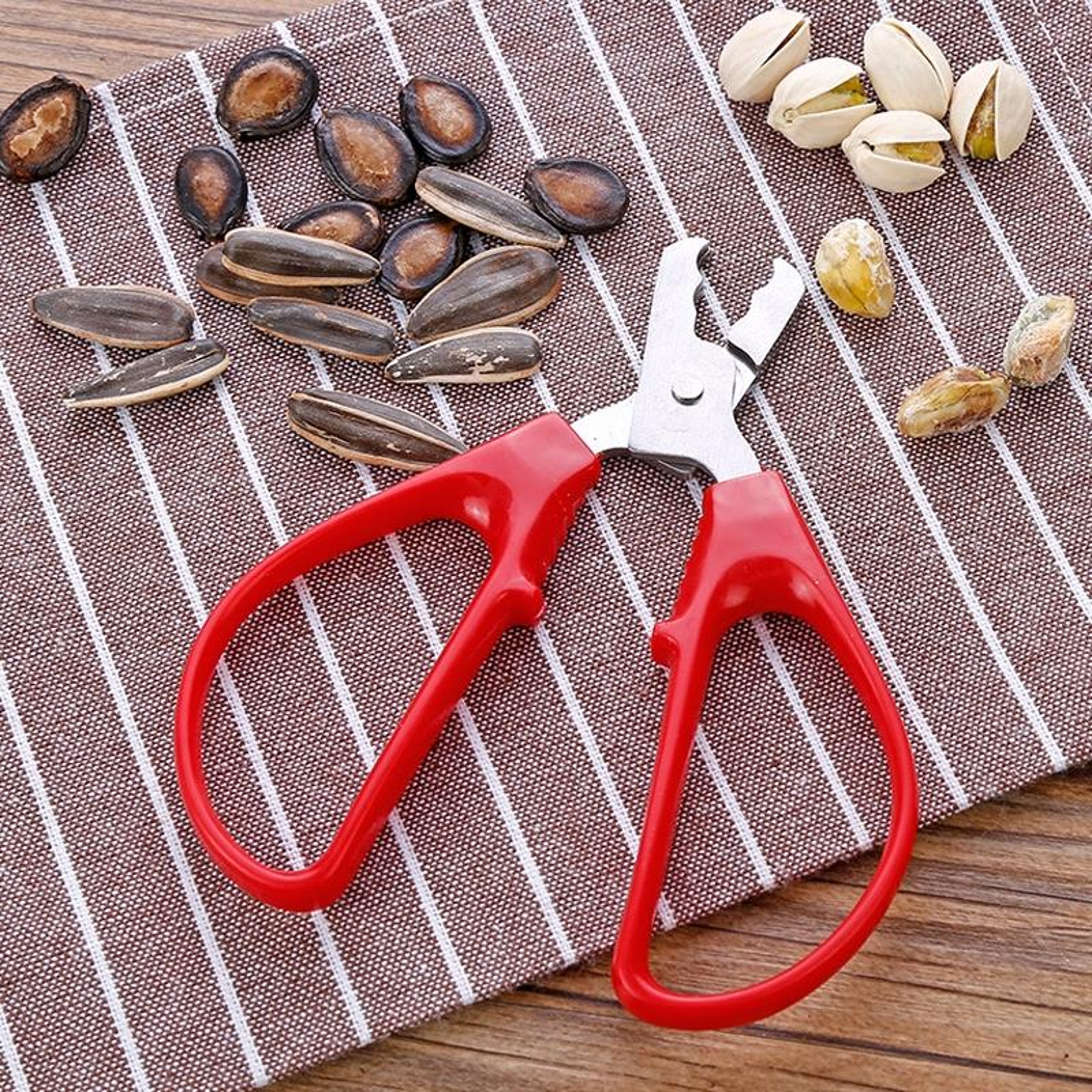 MultiNut Cracker Tool Stainless Steel Nut Cracker Tool For Peanuts Pistachios  Seeds 0