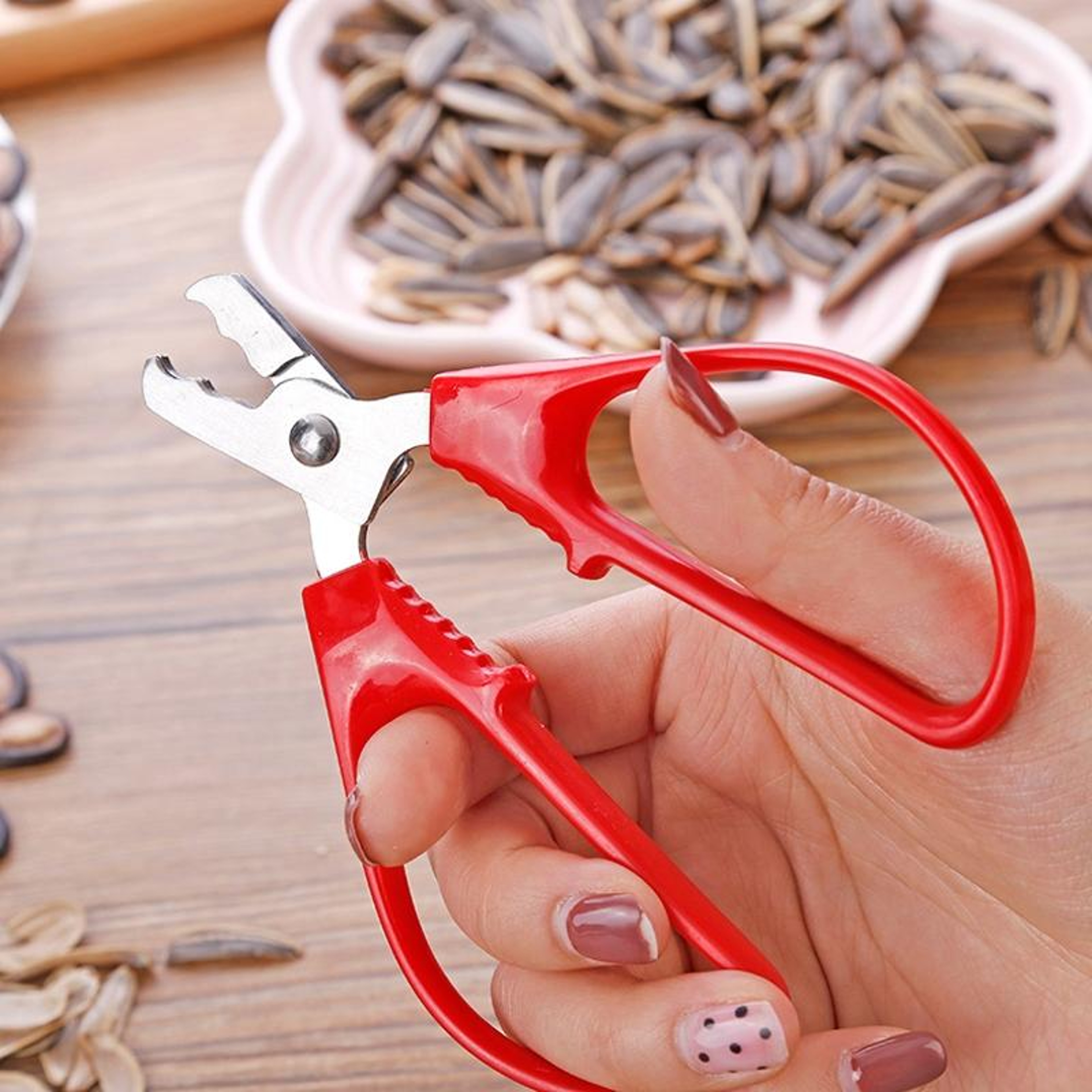 MultiNut Cracker Tool Stainless Steel Nut Cracker Tool For Peanuts Pistachios  Seeds 3