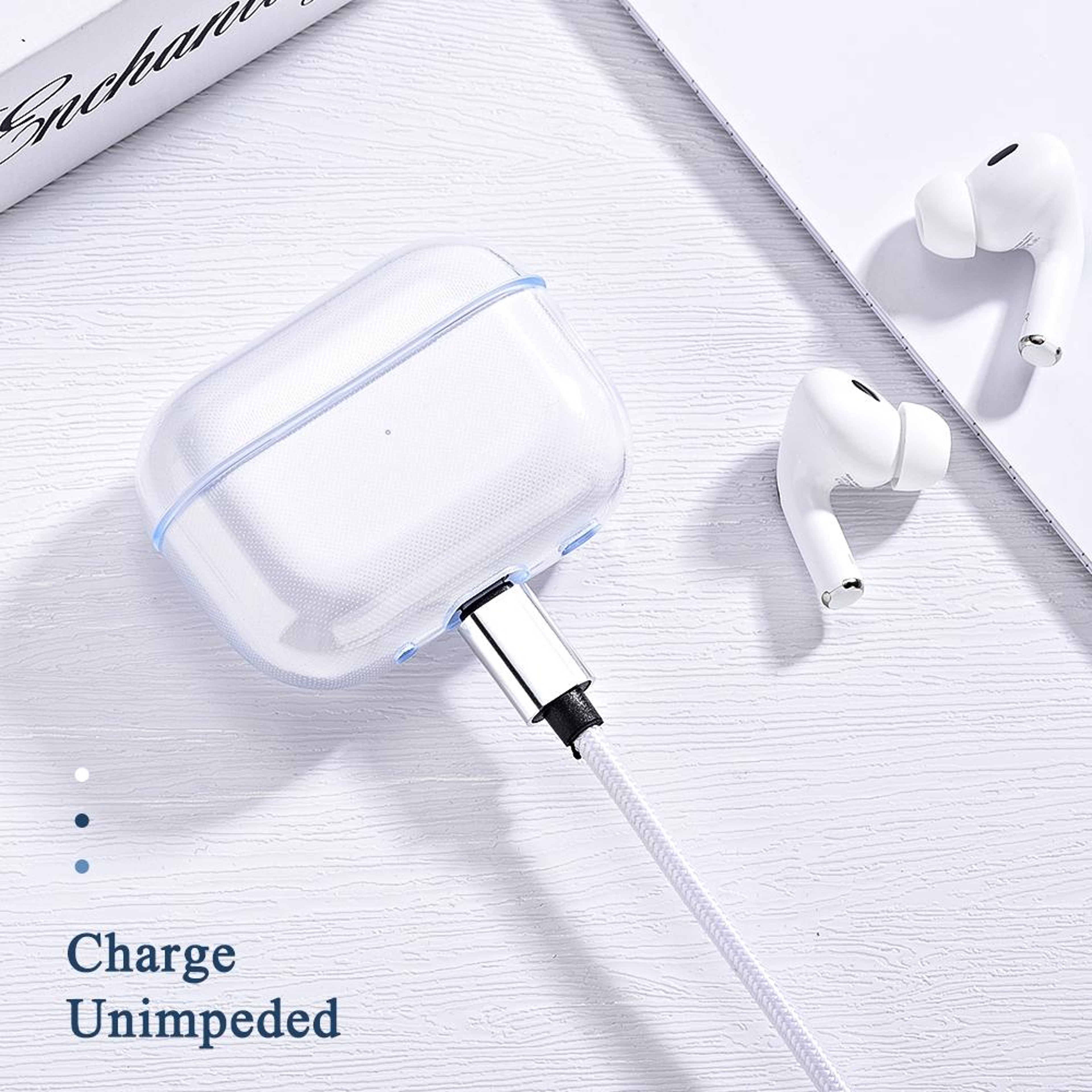 Crystal Clear TPU AirPods Pro Case Cover – view 4