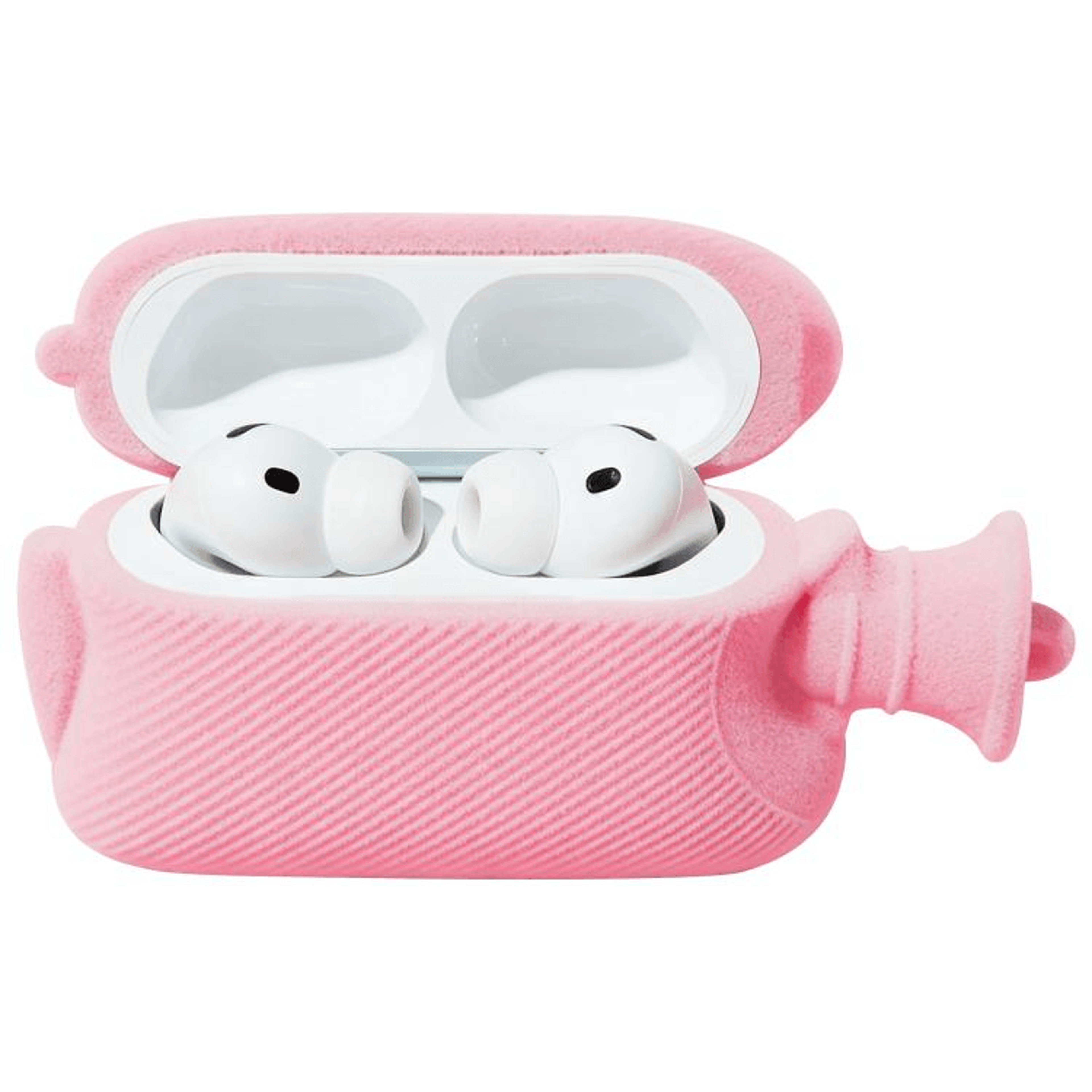 Plush AirPods Case With Keychain Cute Protective Cover 11
