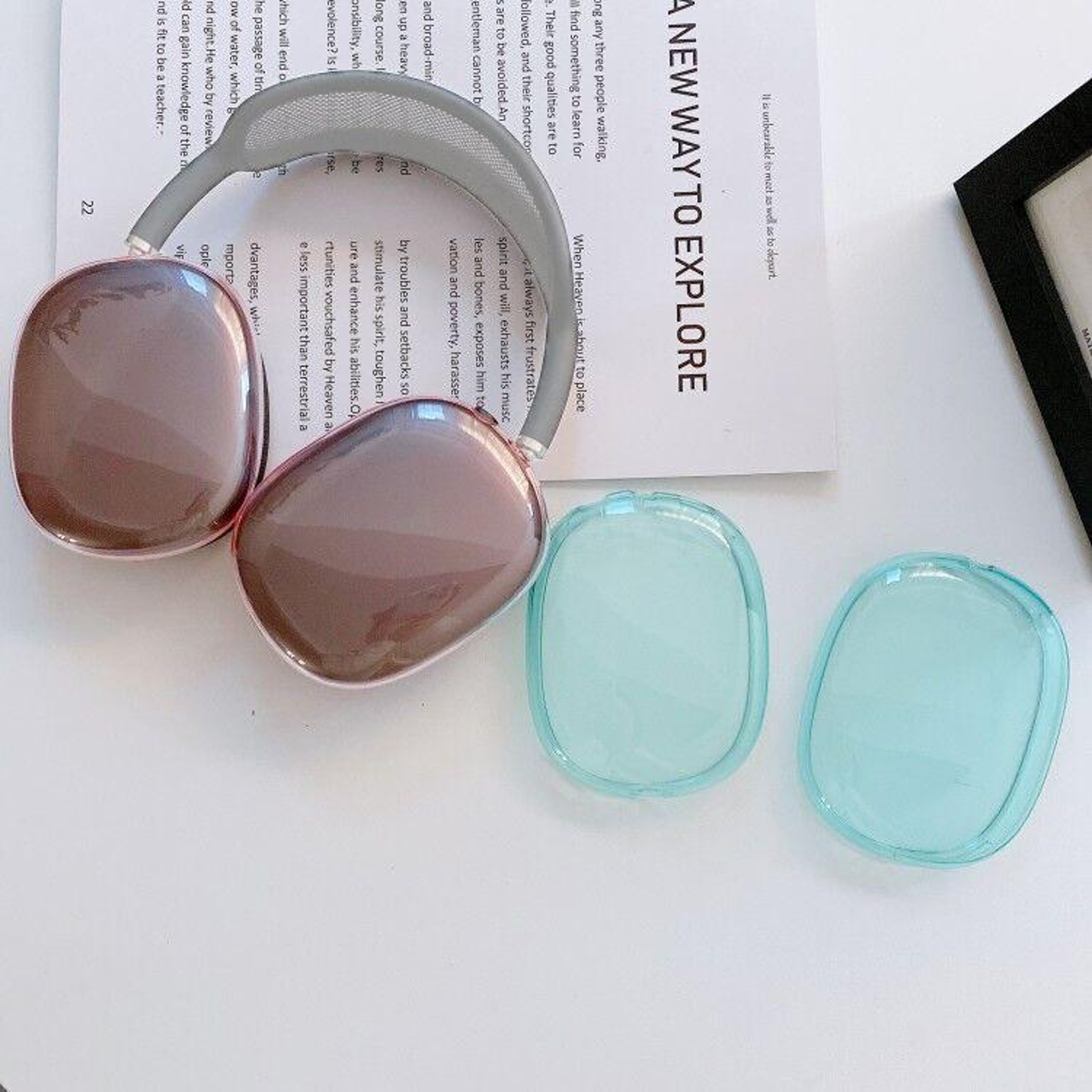 Clear AirPods Max Case Protective Shell Cover For AirPods Max 2