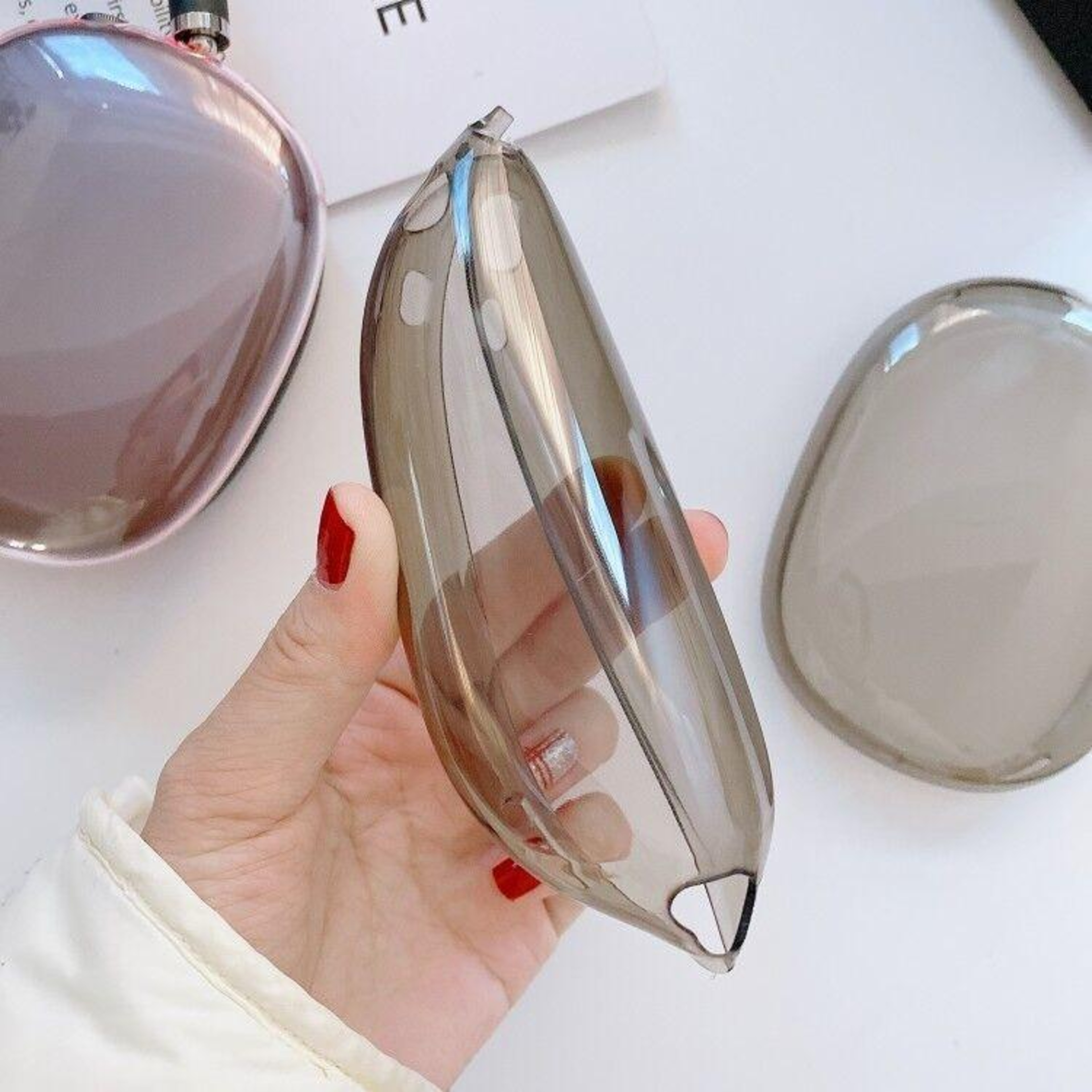 Clear AirPods Max Case Protective Shell Cover For AirPods Max 5
