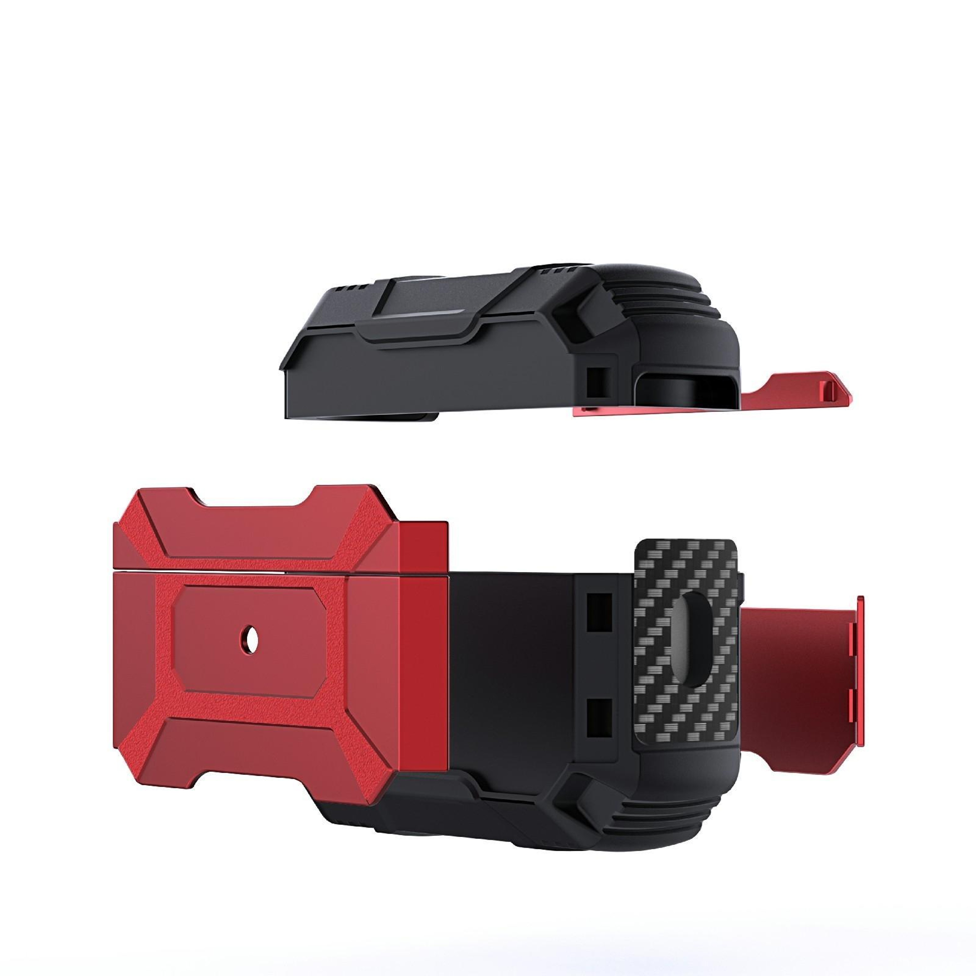 Rugged Shockproof AirPods Pro Case With Battle Armor Design 2
