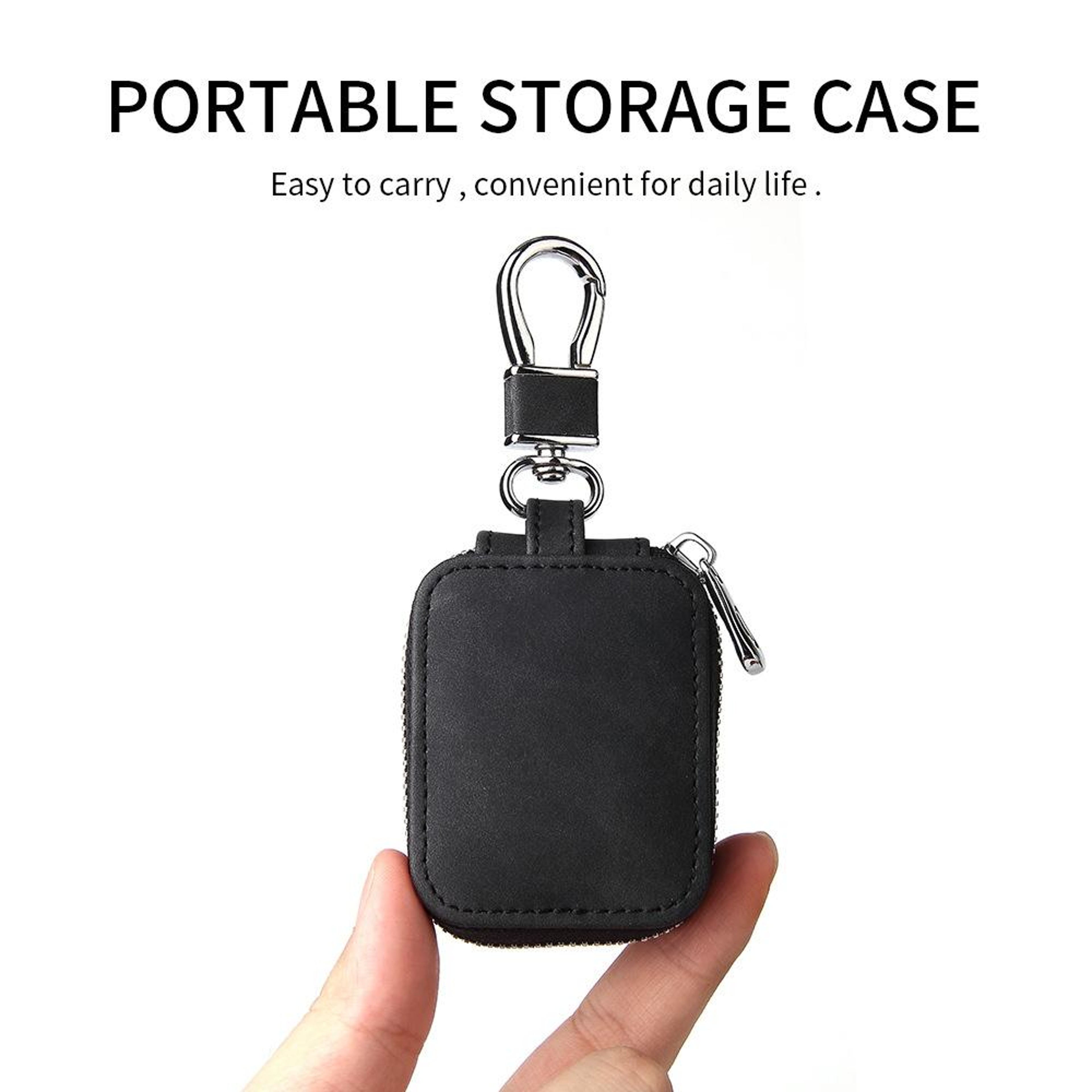 Vintage Leather AirPods Case Coffee Color With Hook Protective Cover For AirPods Pro 2