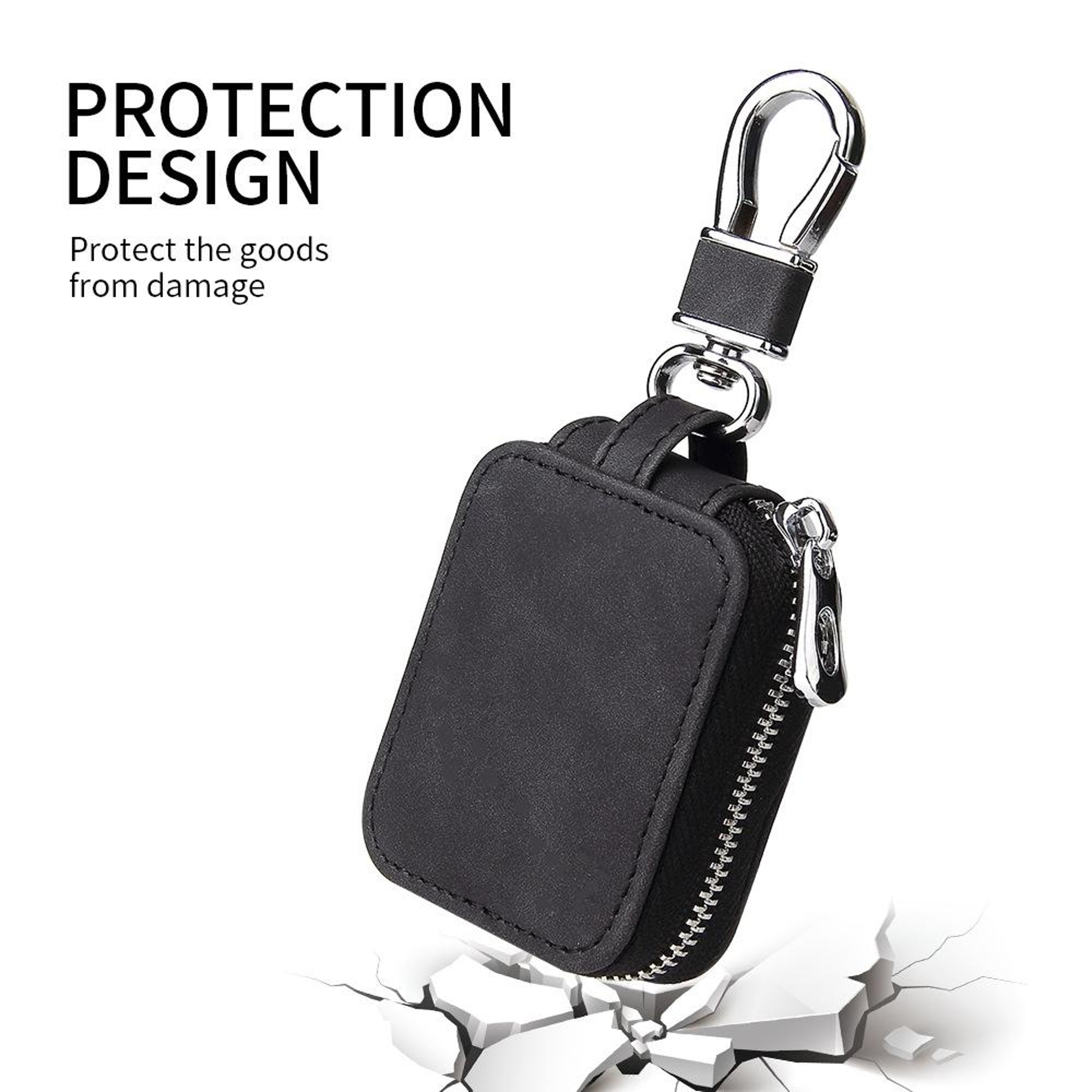 Vintage Leather AirPods Case Coffee Color With Hook Protective Cover For AirPods Pro 6