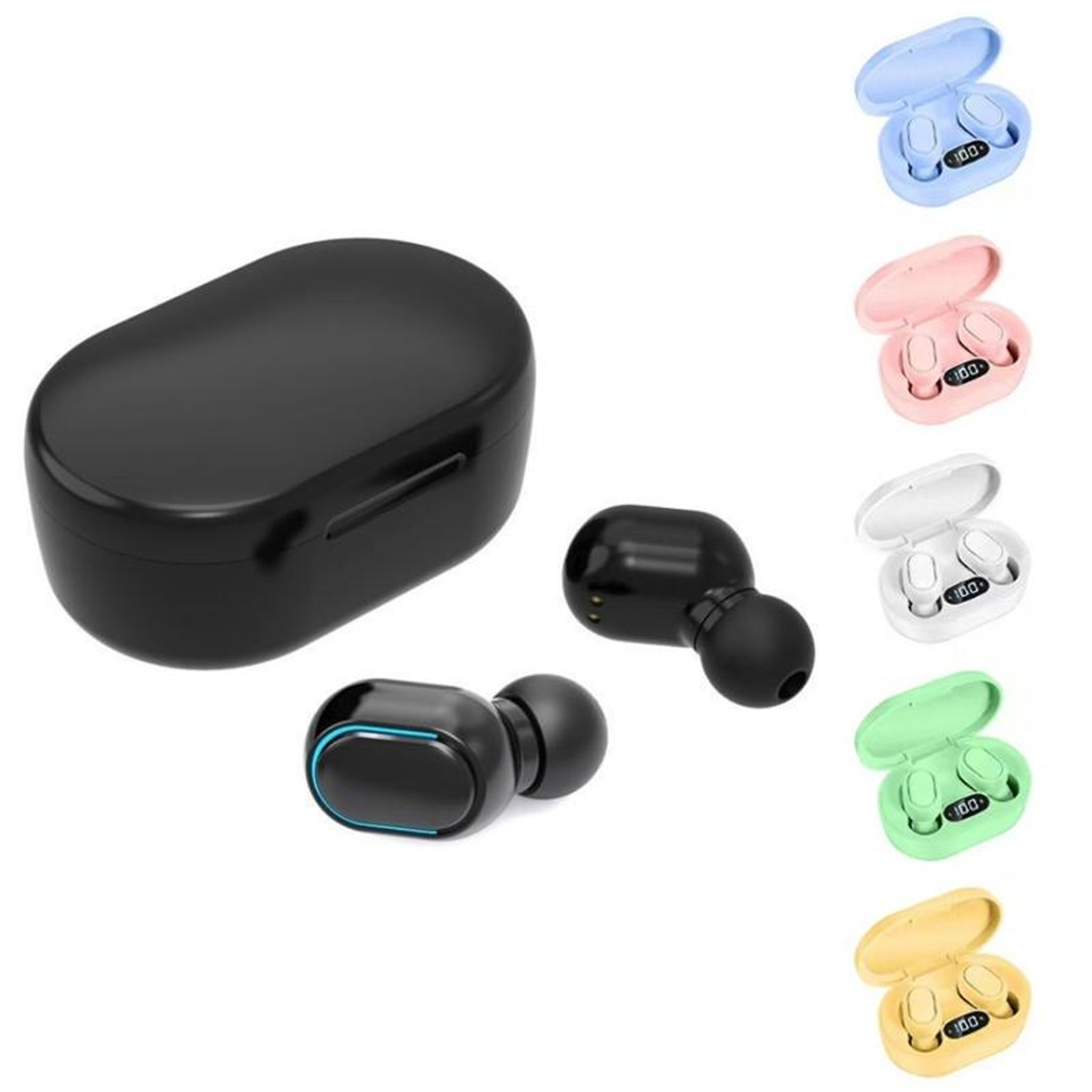 Wireless Sports Earbuds Waterproof Bluetooth 50 TWS In Ear Headphones 1