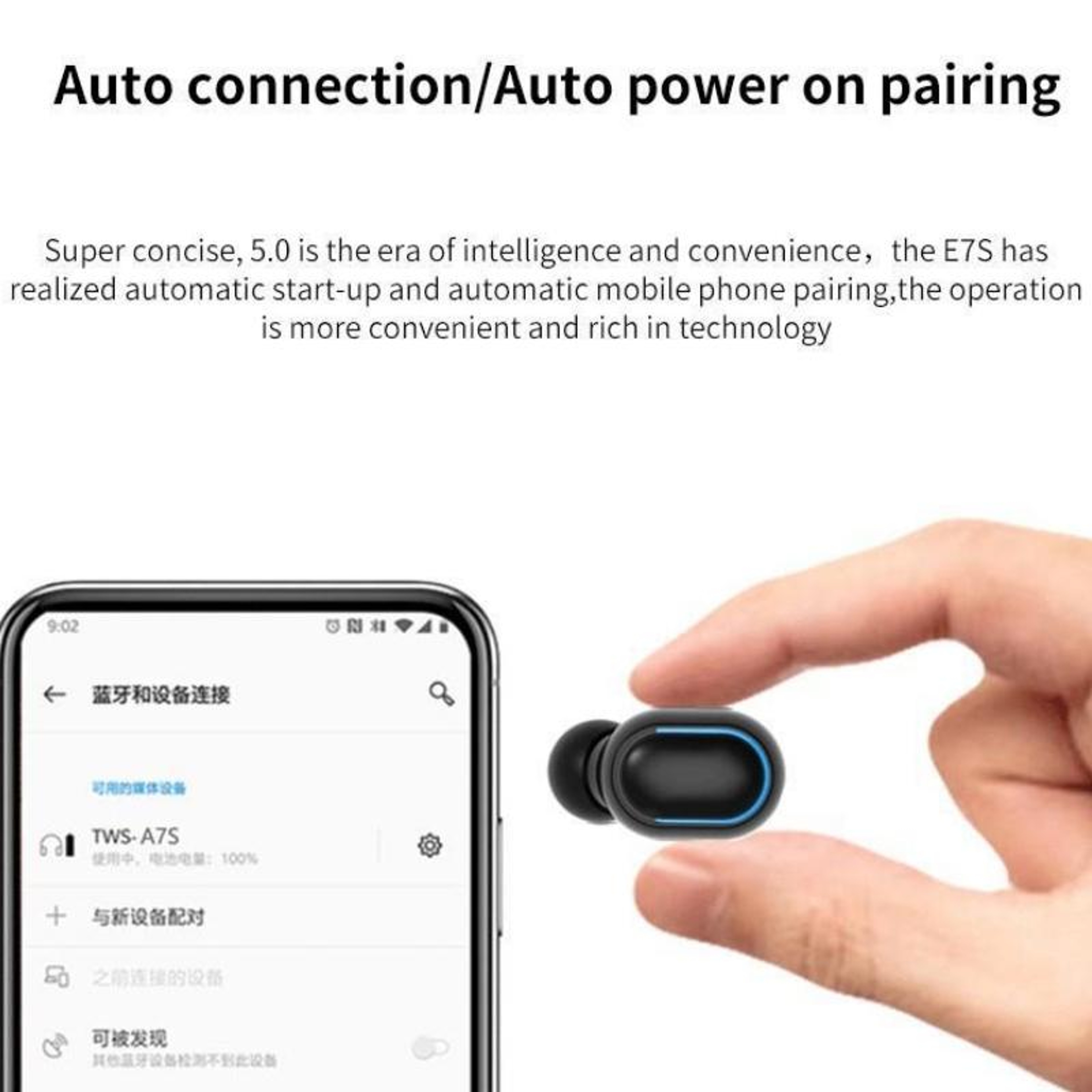 Wireless Sports Earbuds Waterproof Bluetooth 50 TWS In Ear Headphones 3