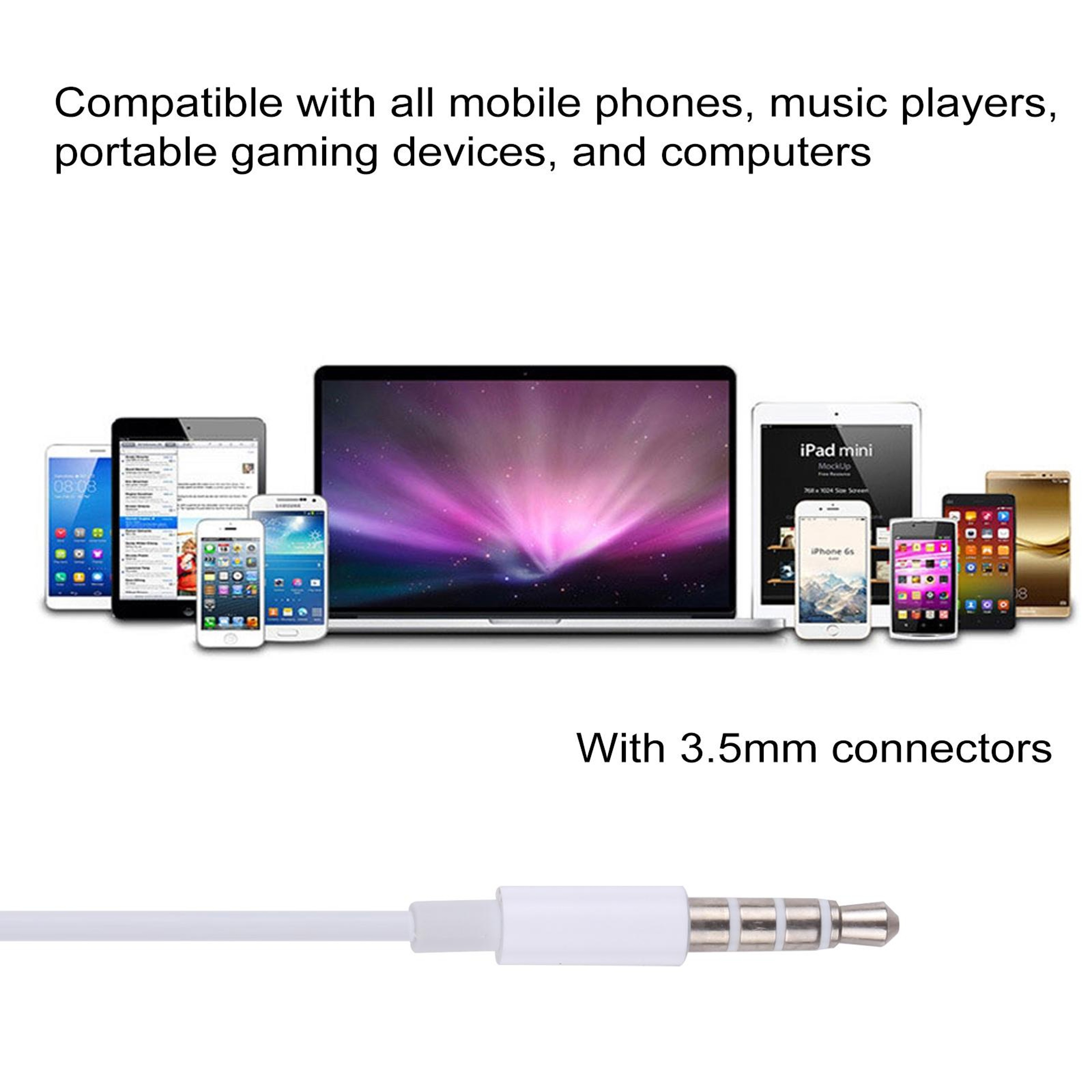 Wired EarPods Headphones With Mic And Remote Control For Clear Calls  Rich Sound 8