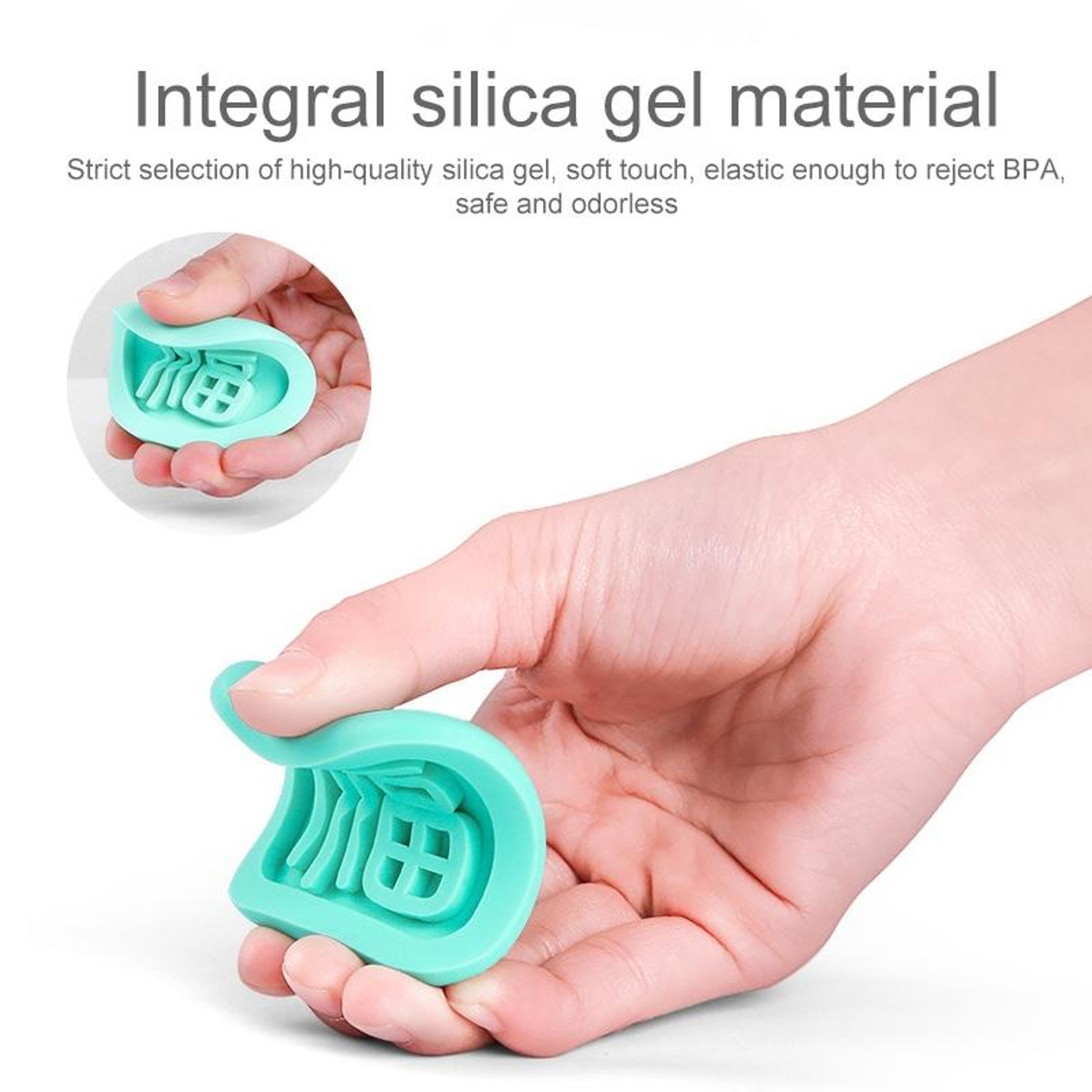 Silicone Wall Protectors Door Handle Bumper Pads Collision Proof Stickers 2