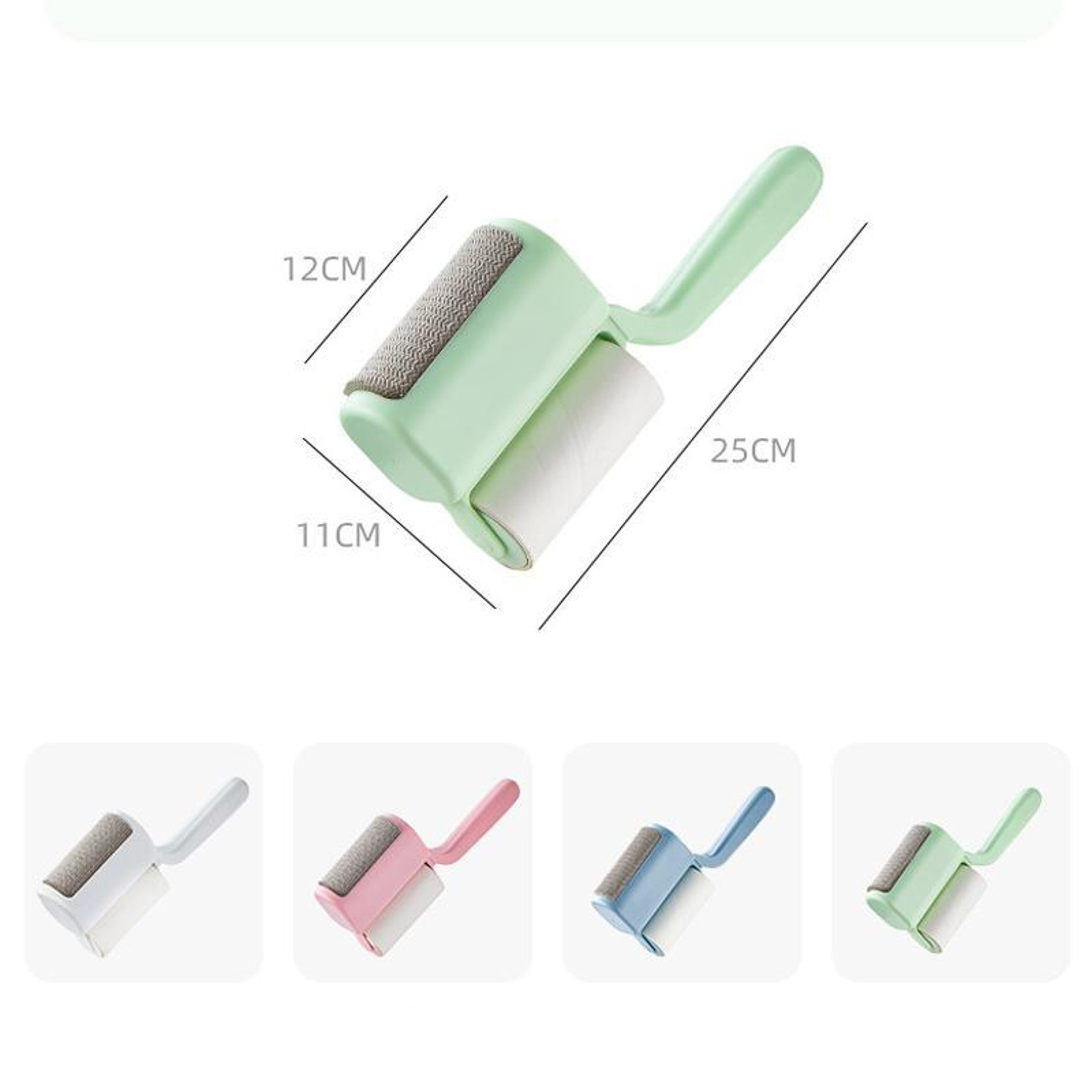 Reusable Lint Roller Brush For Pet Hair Dust  Clothes Cleaning 1