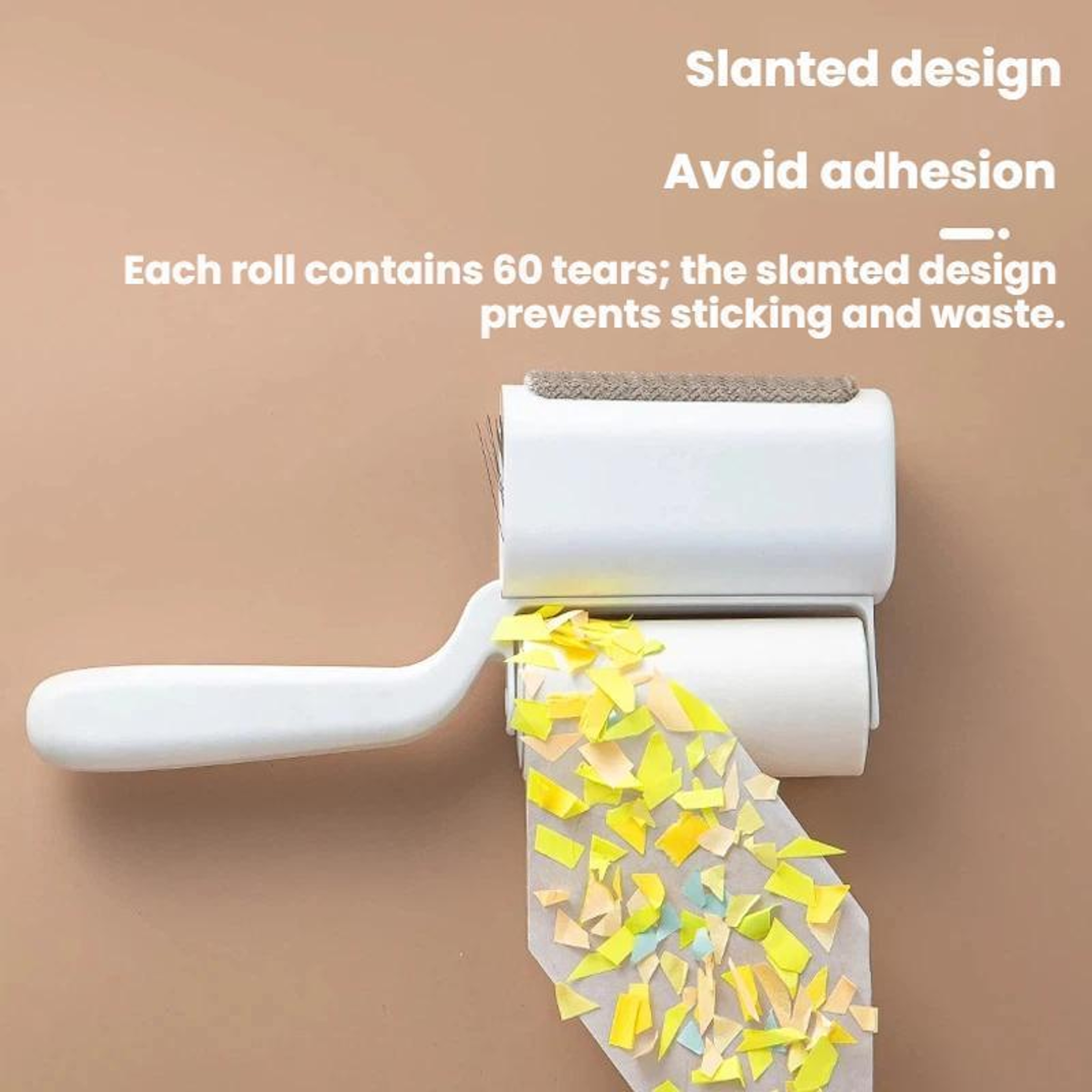 Reusable Lint Roller Brush For Pet Hair Dust  Clothes Cleaning 10