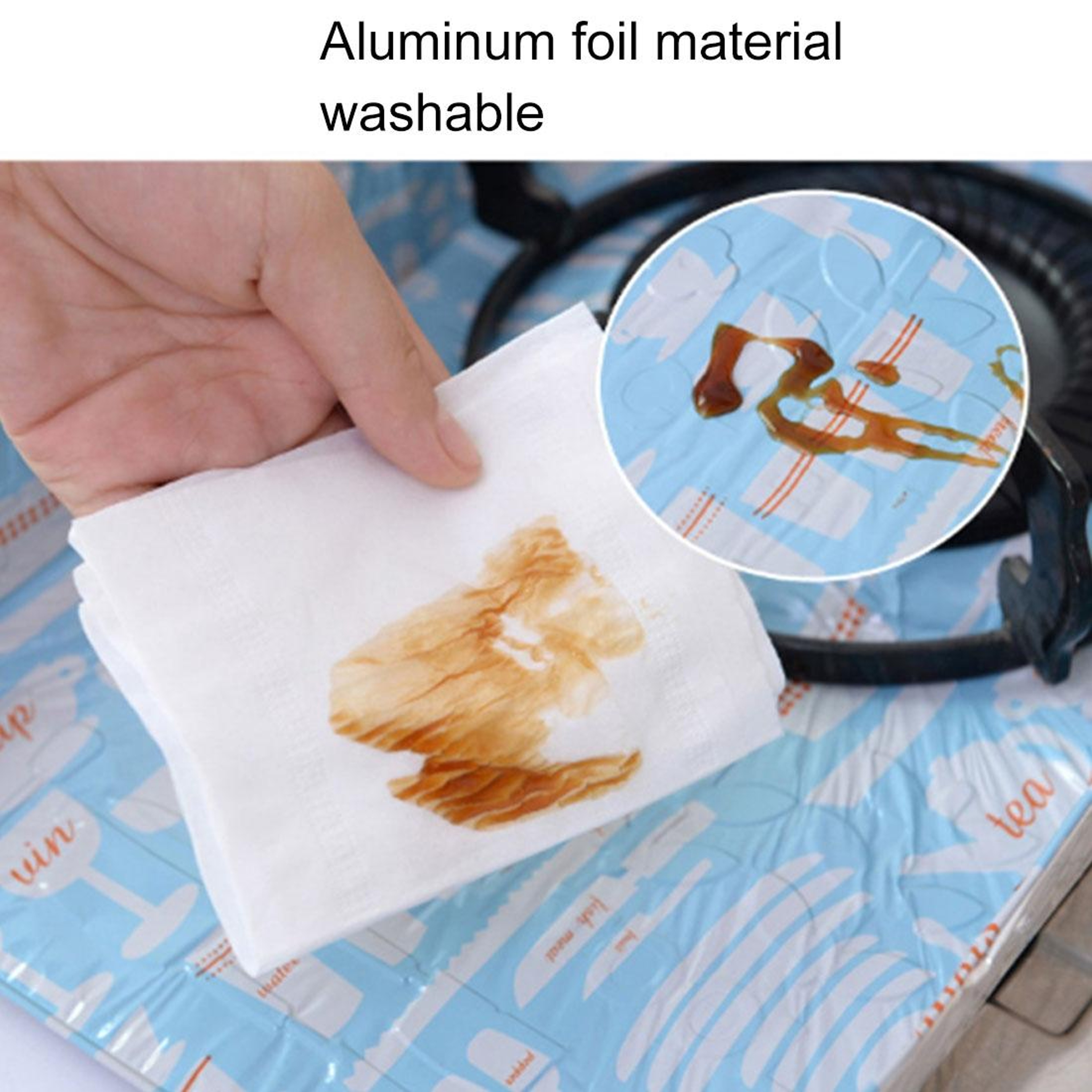 Gas Stove Protectors For EasyClean Cooking HeatResistant Gas Range Protectors 1