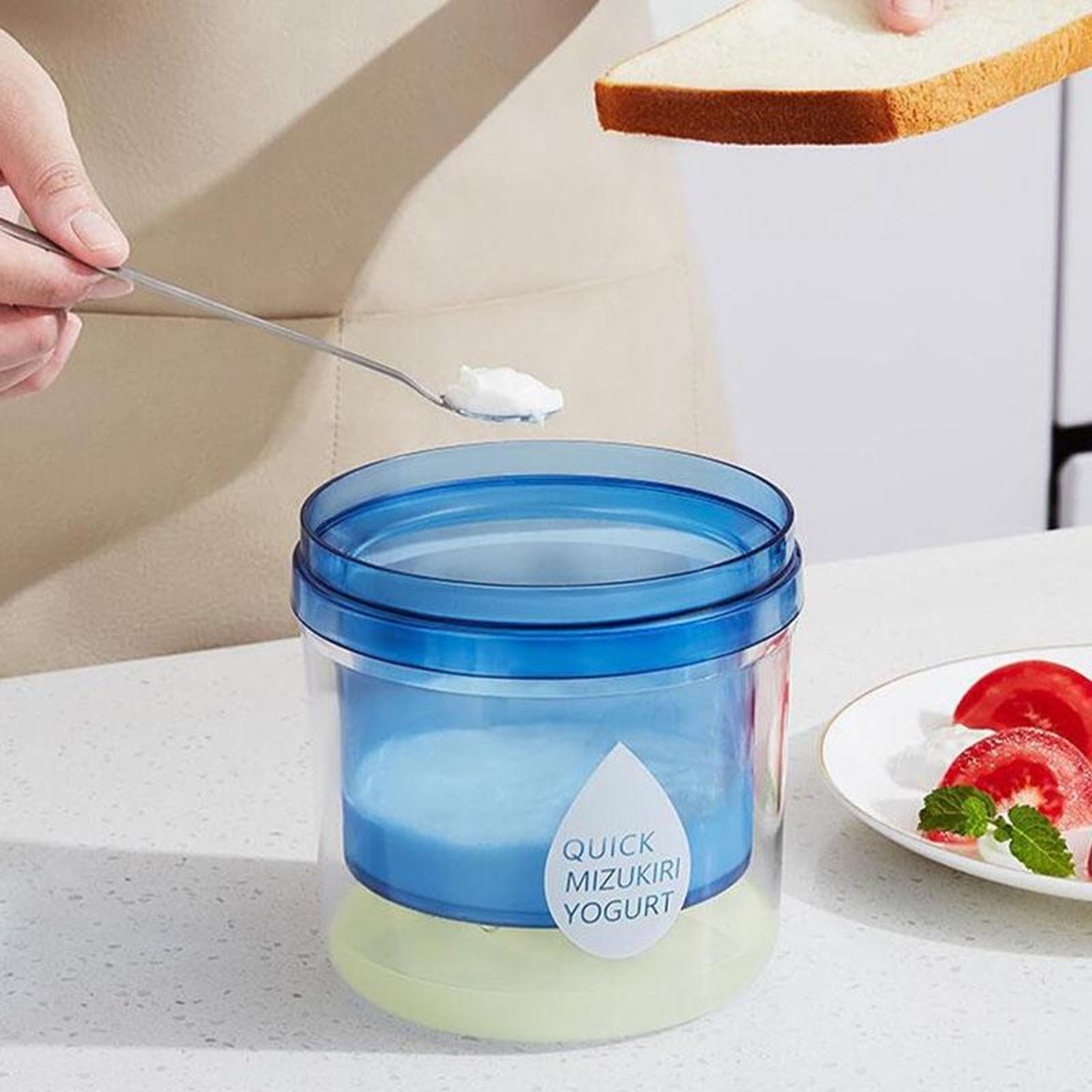Homemade Yogurt Strainer Cheese Filter Whey Separator Tool – view 2