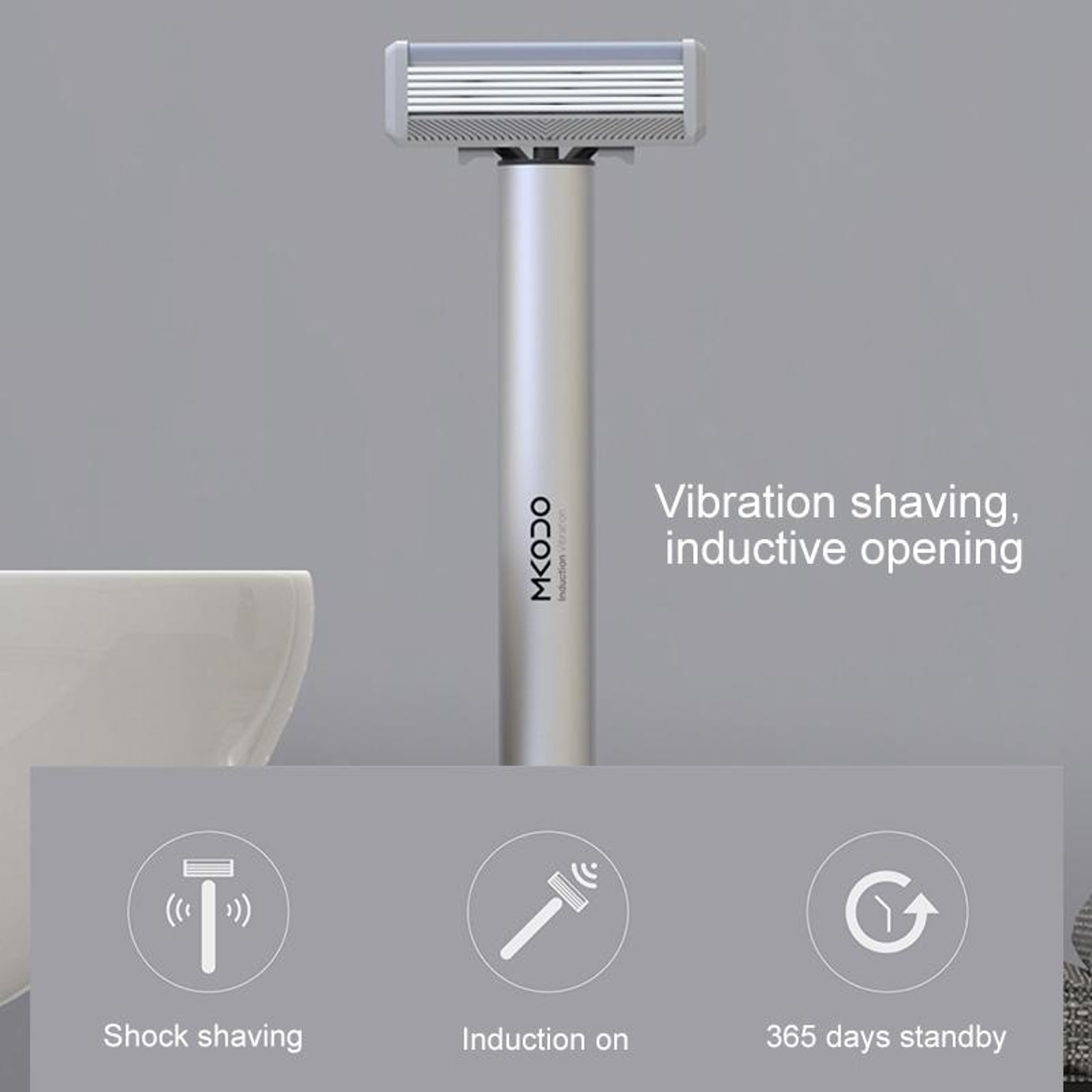 Palm Electric Razor for Men Waterproof Travel Shaver – view 12