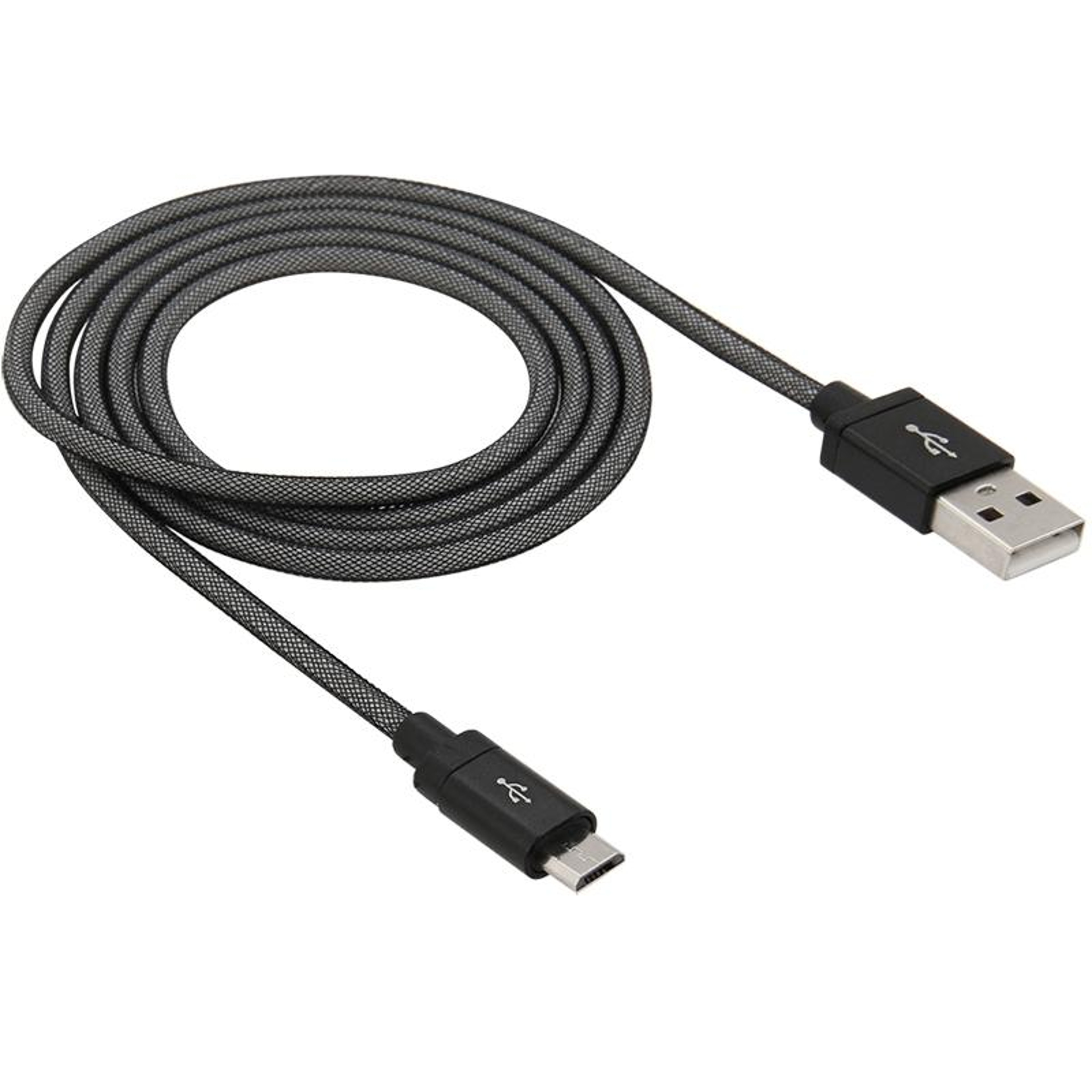 Premium Metal Head Micro USB Cable Fast USB Charging Cable Durable Data Sync Cable 1