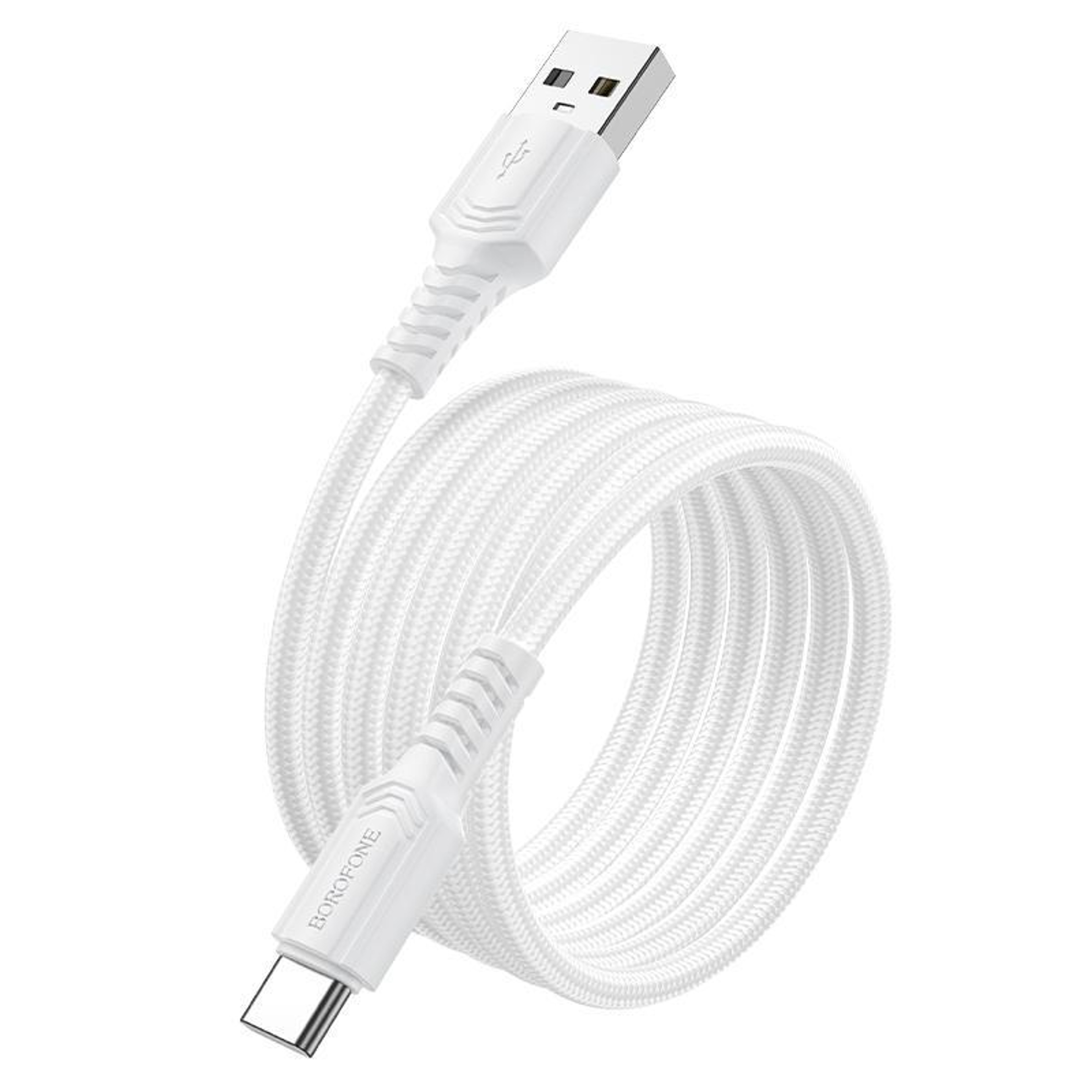 Fast Charge 3A USB C Charging Cable 1M Nylon Braided Durable Type C Data Cable 1