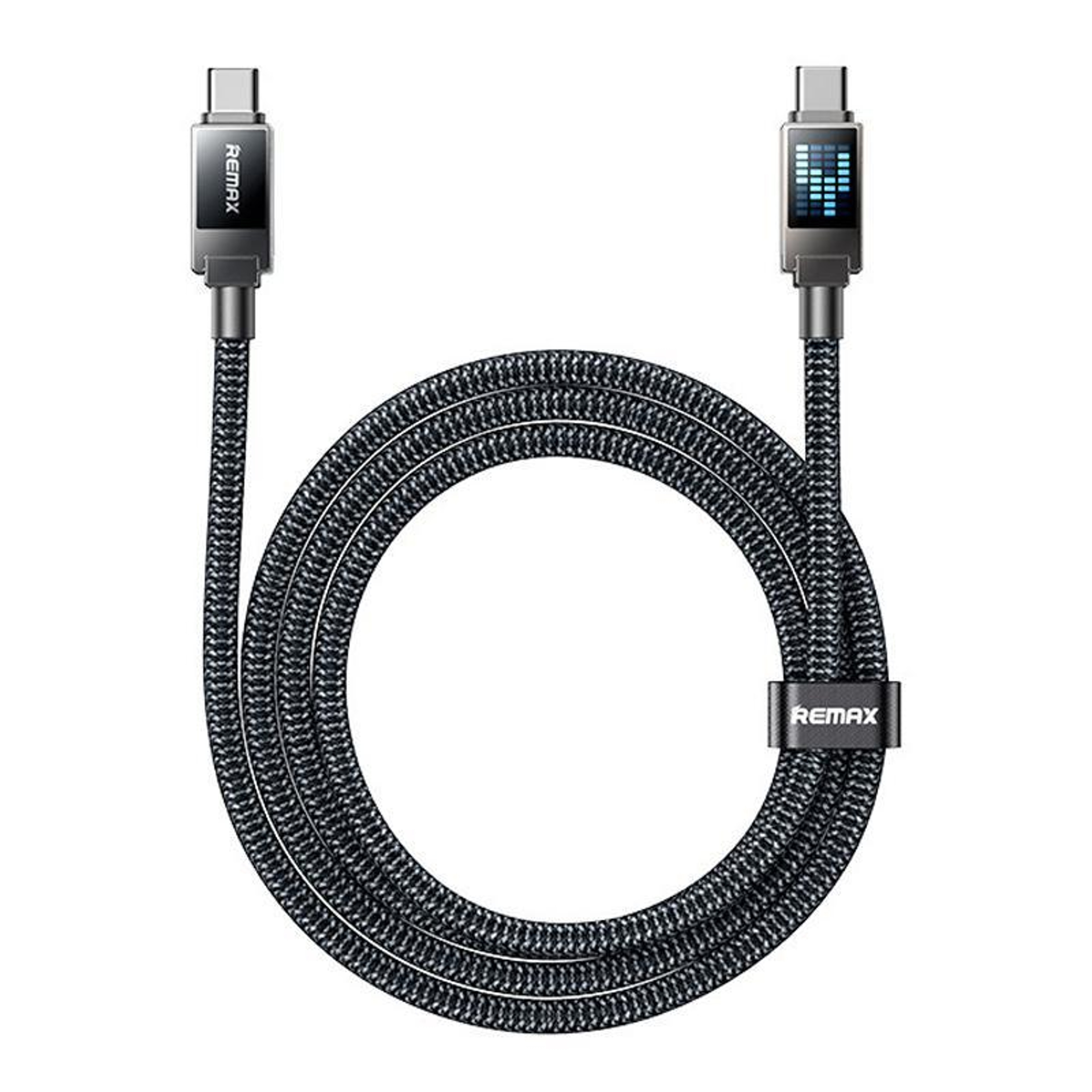 LED Braided USB C To Lightning Fast Charging Cable 30W Durable Data Cord 3