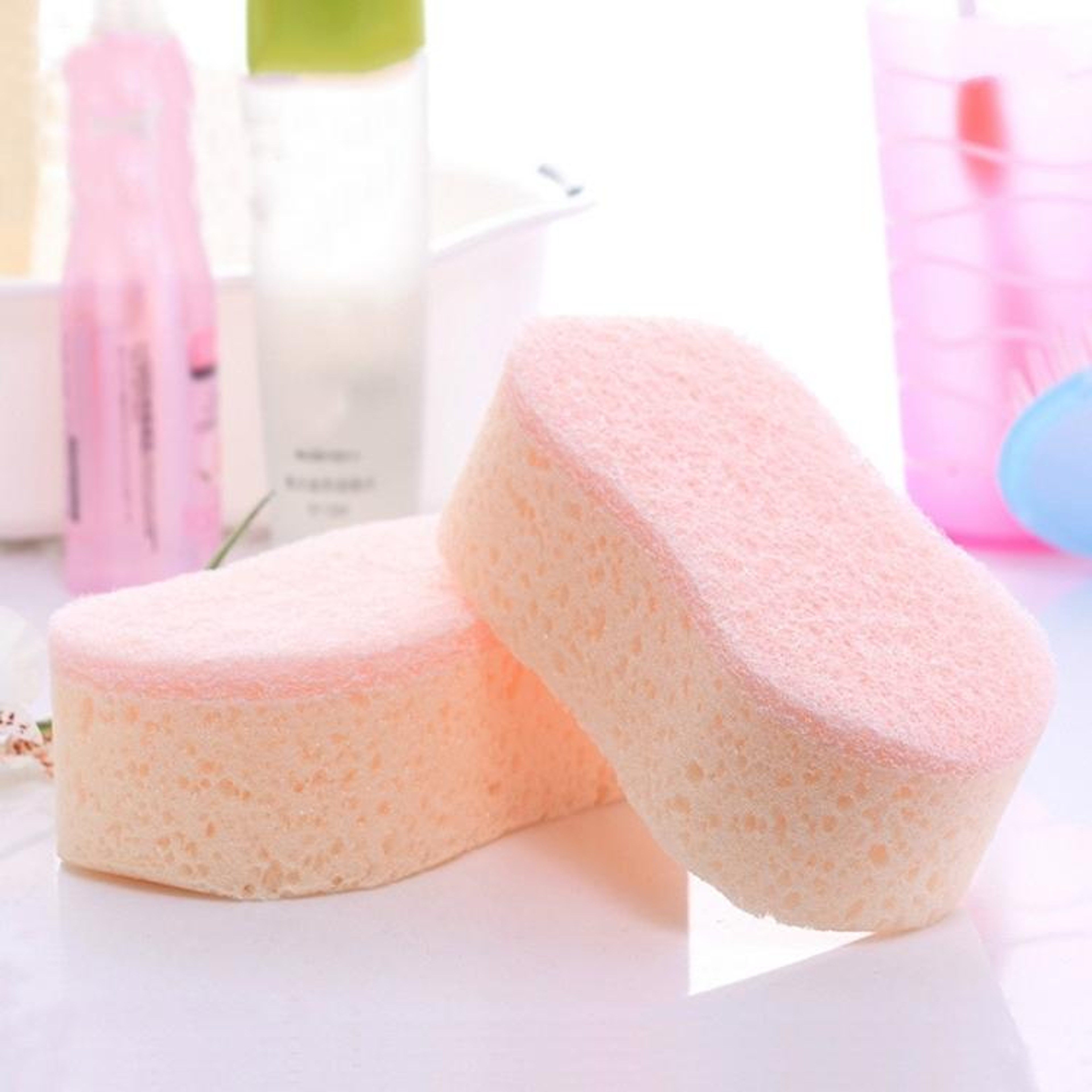 Soft Exfoliating Bath Flower Sponge For Women Shower Body Scrubber 6