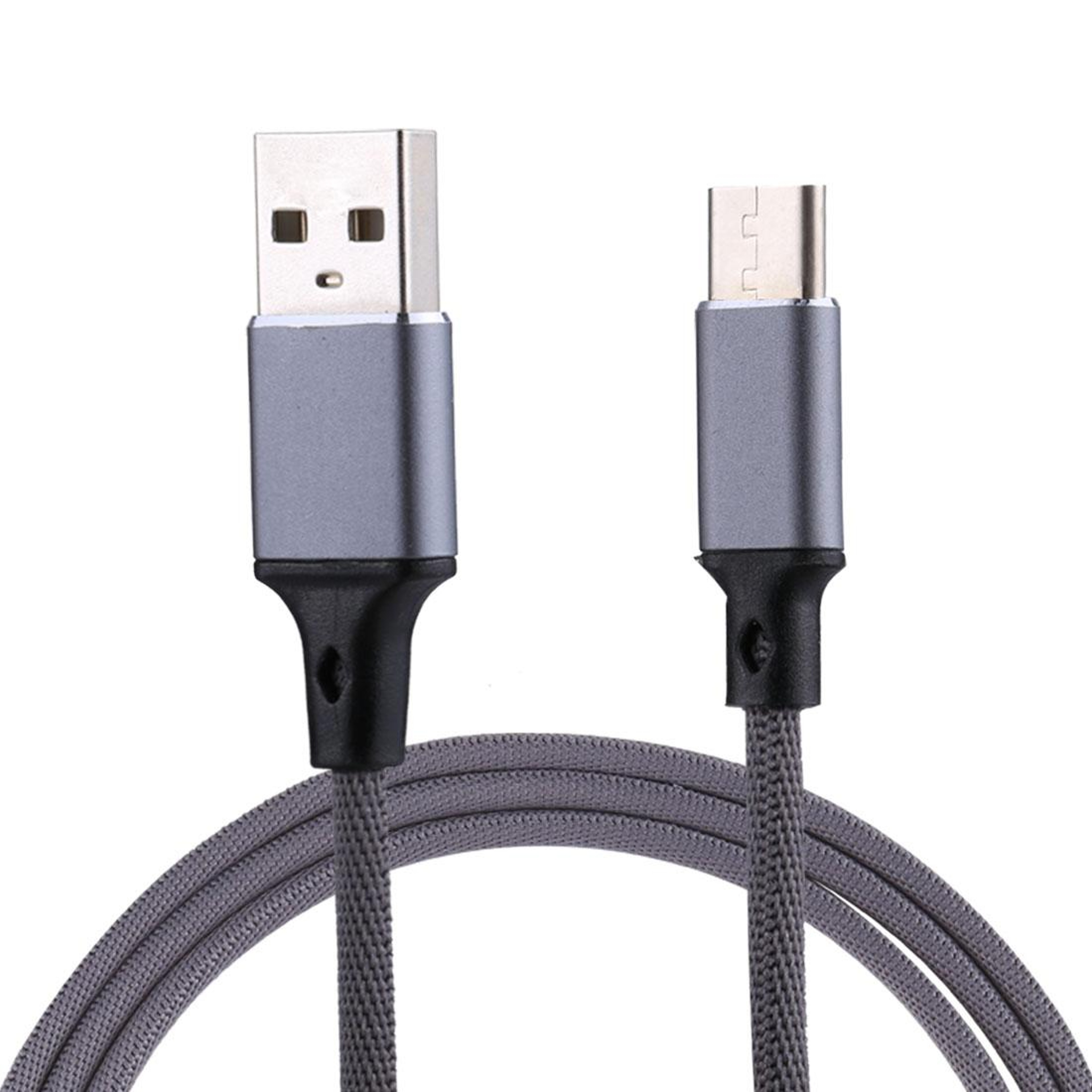 1m USB C Charging Cable Nylon Braided Fast Charging Type C Data Sync Cord 10