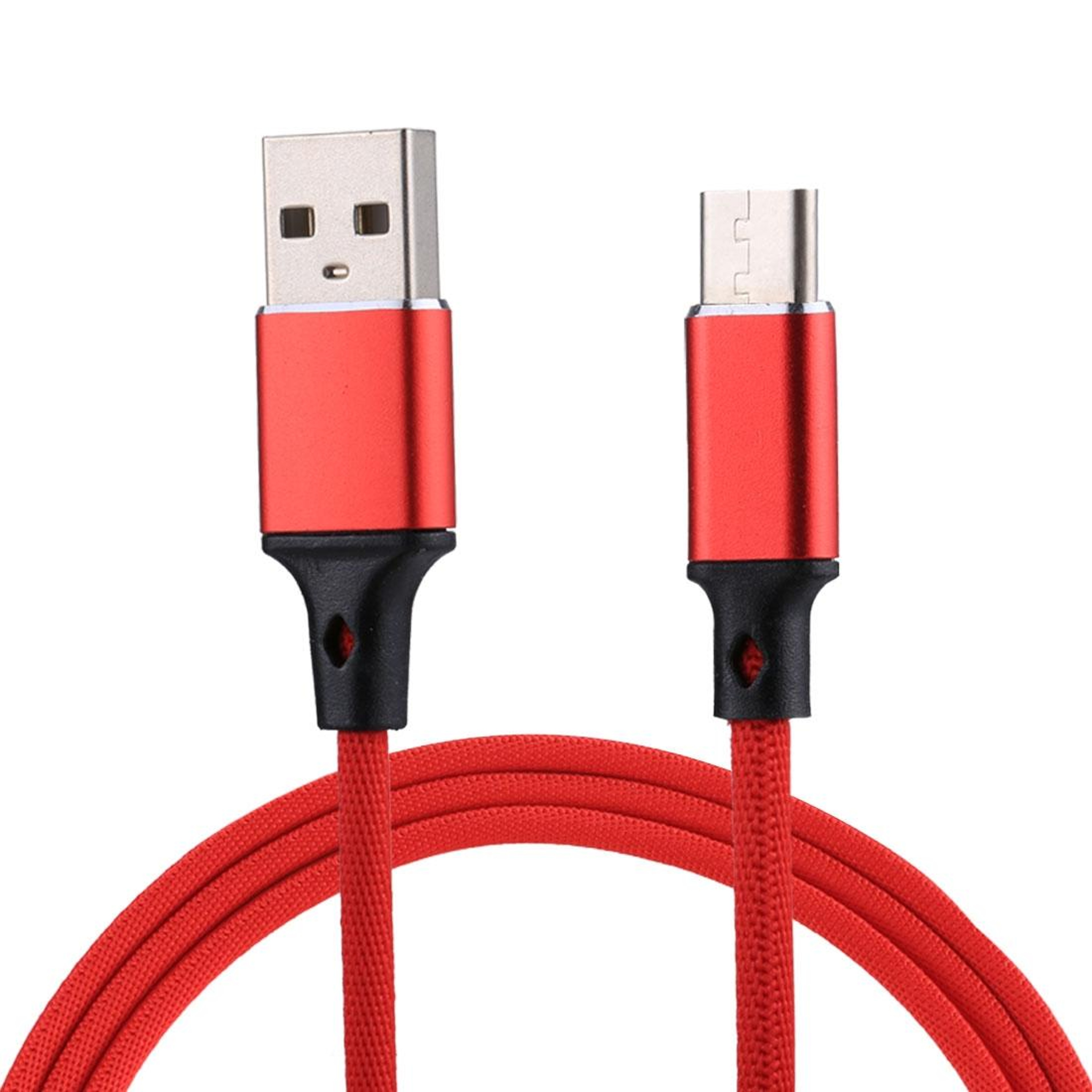 1m USB C Charging Cable Nylon Braided Fast Charging Type C Data Sync Cord – view 15